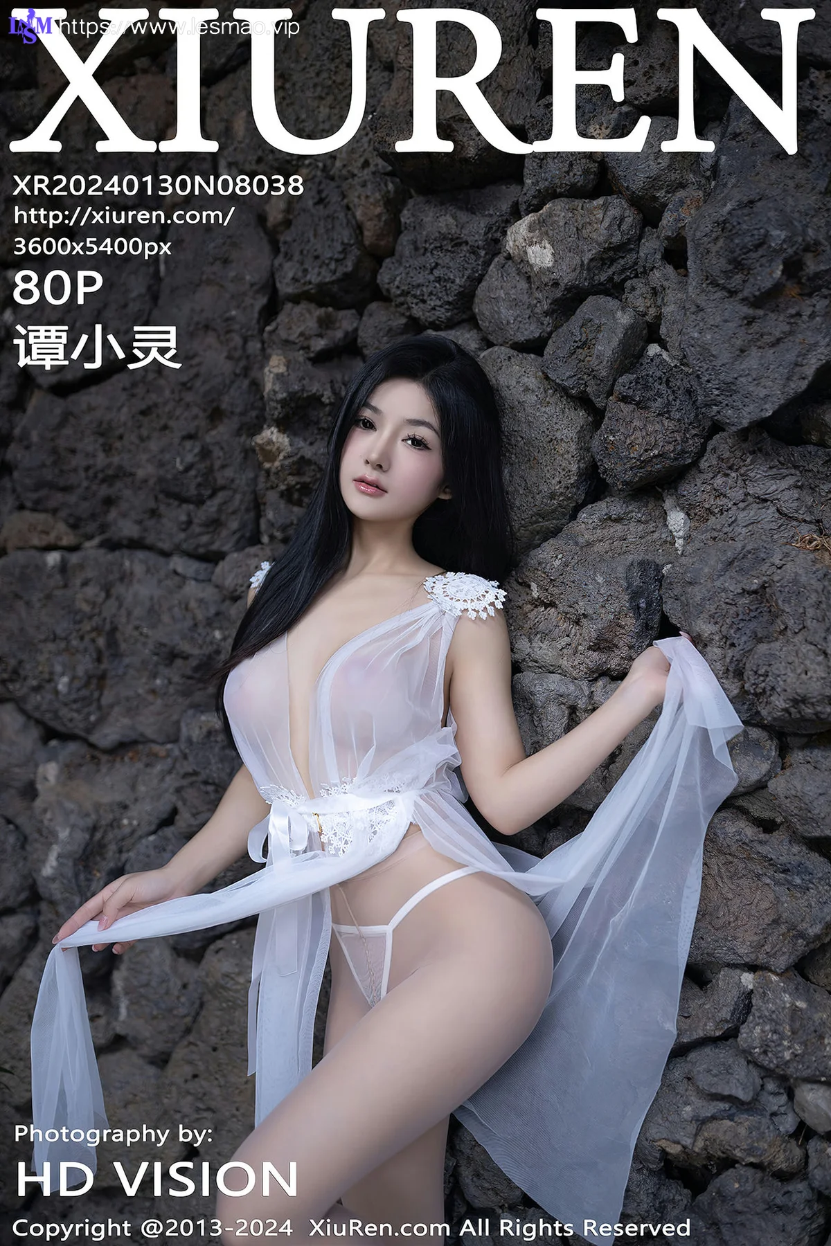 XiuRen 秀人 No.8038  谭小灵 色轻薄连衣短裙性感写真 - 81