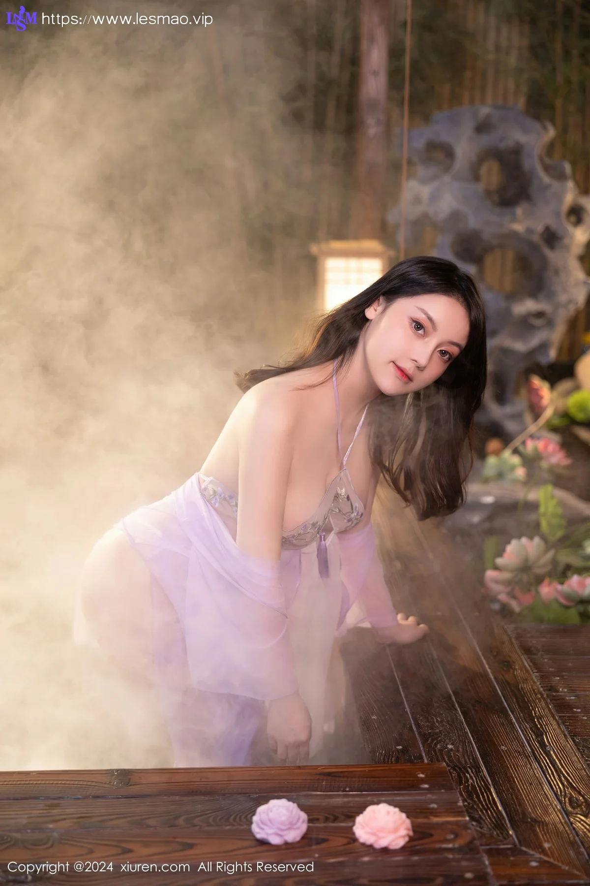 XiuRen 秀人 No.8059  豆瓣酱 轻透紫色古装性感写真1 - 31