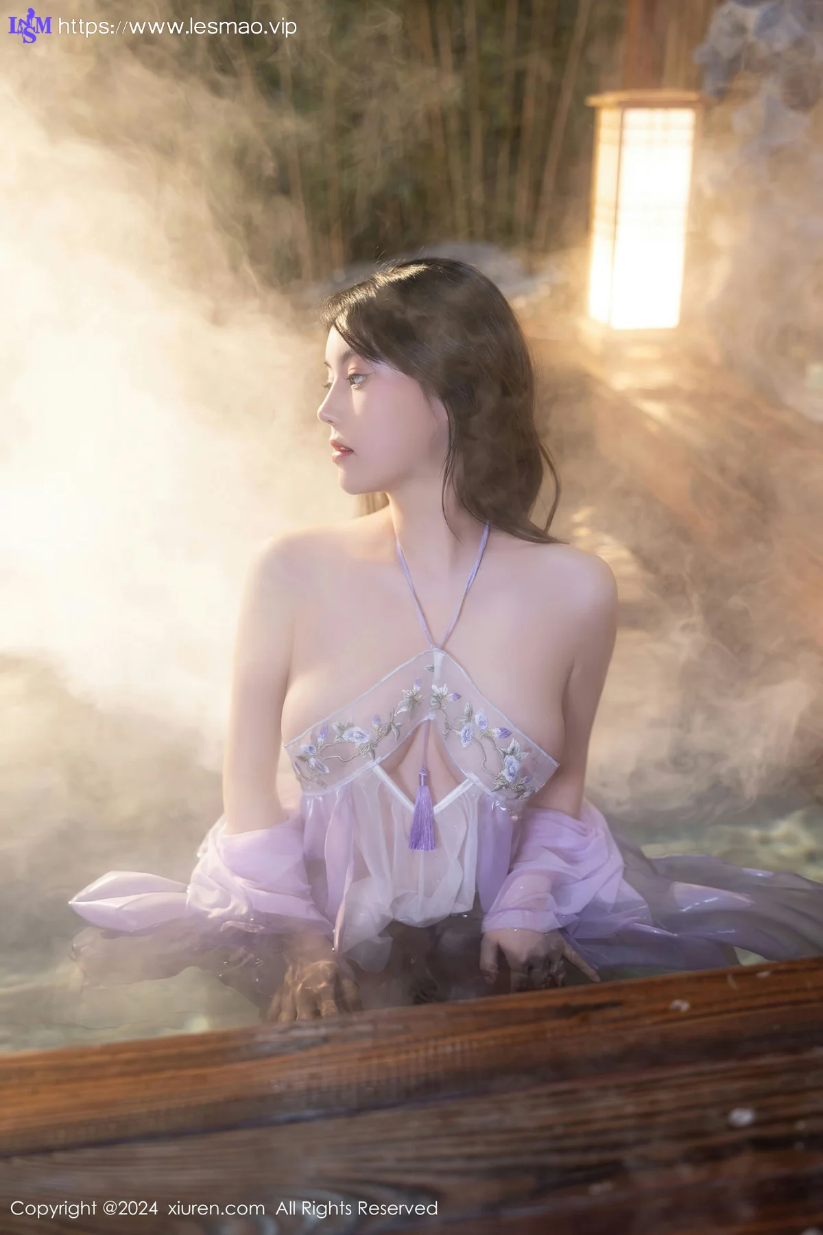 XiuRen 秀人 No.8059  豆瓣酱 轻透紫色古装性感写真1 - 39