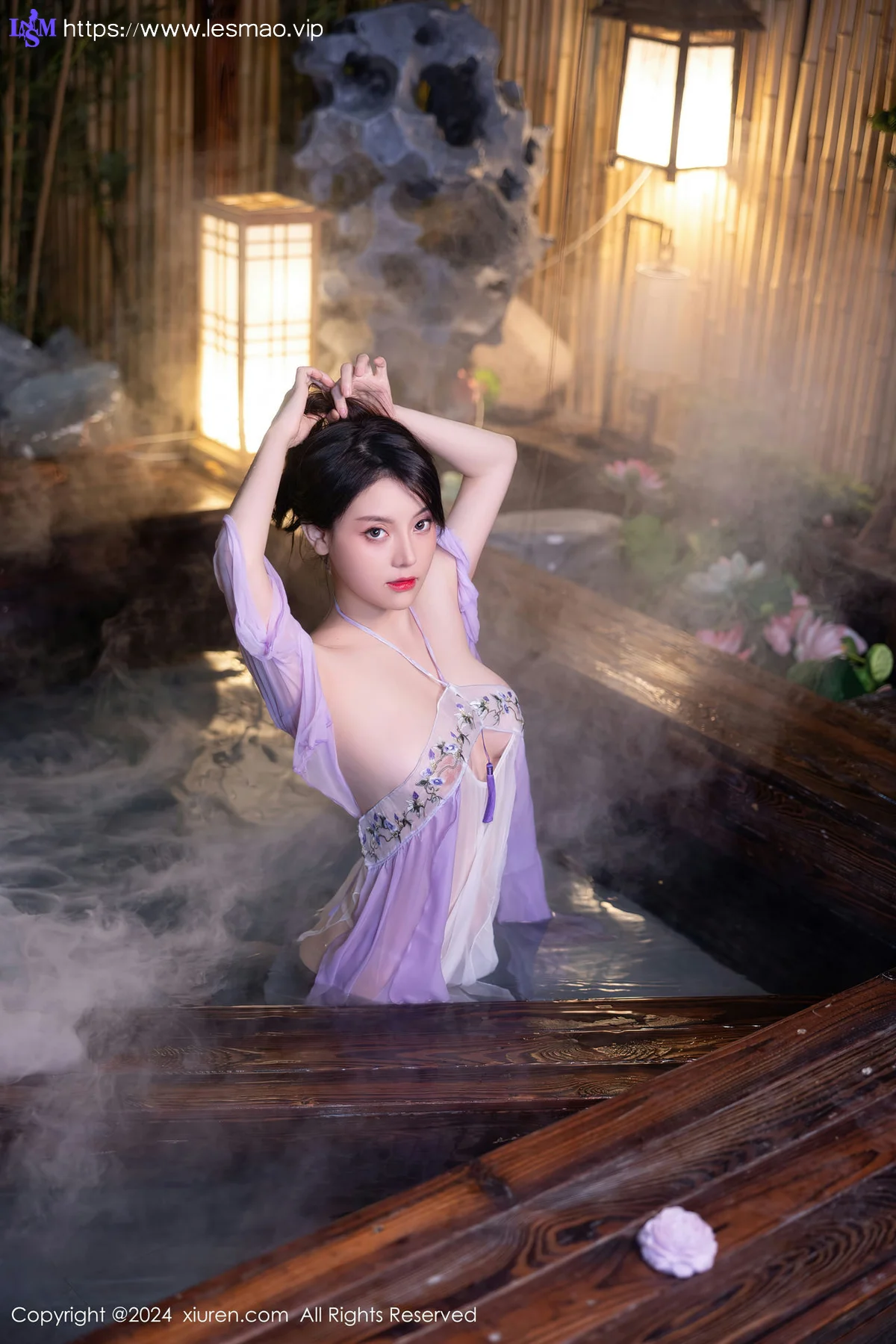 XiuRen 秀人 No.8059  豆瓣酱 轻透紫色古装性感写真1 - 55