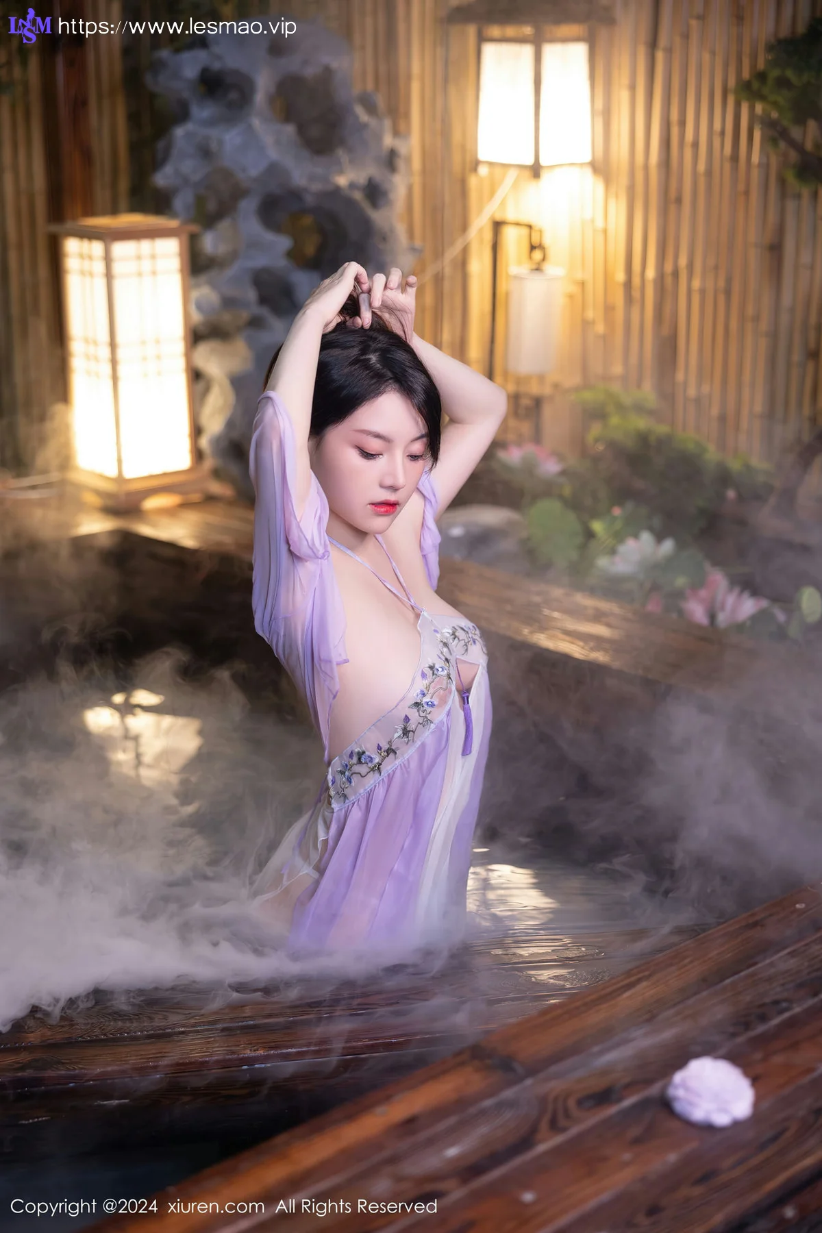 XiuRen 秀人 No.8059  豆瓣酱 轻透紫色古装性感写真1 - 56