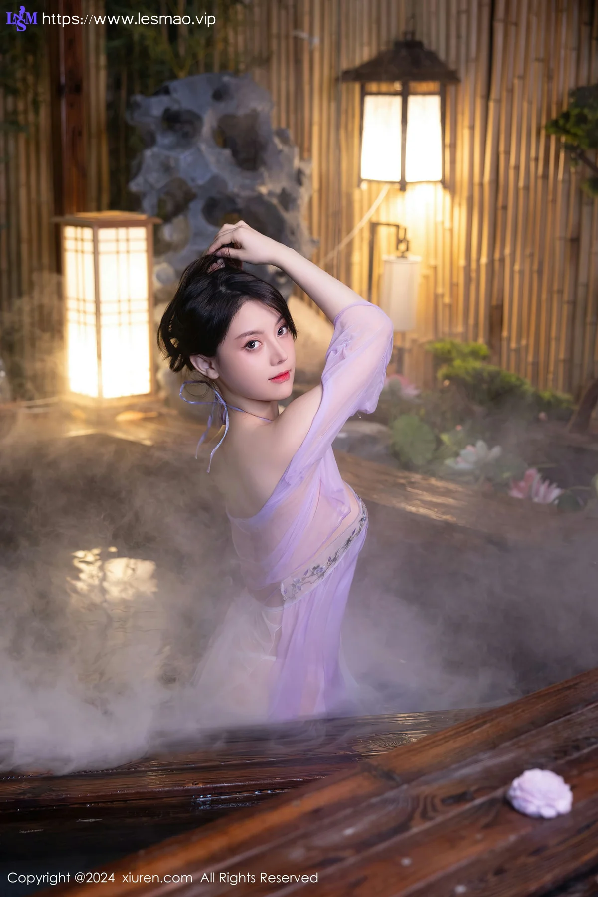XiuRen 秀人 No.8059  豆瓣酱 轻透紫色古装性感写真1 - 57