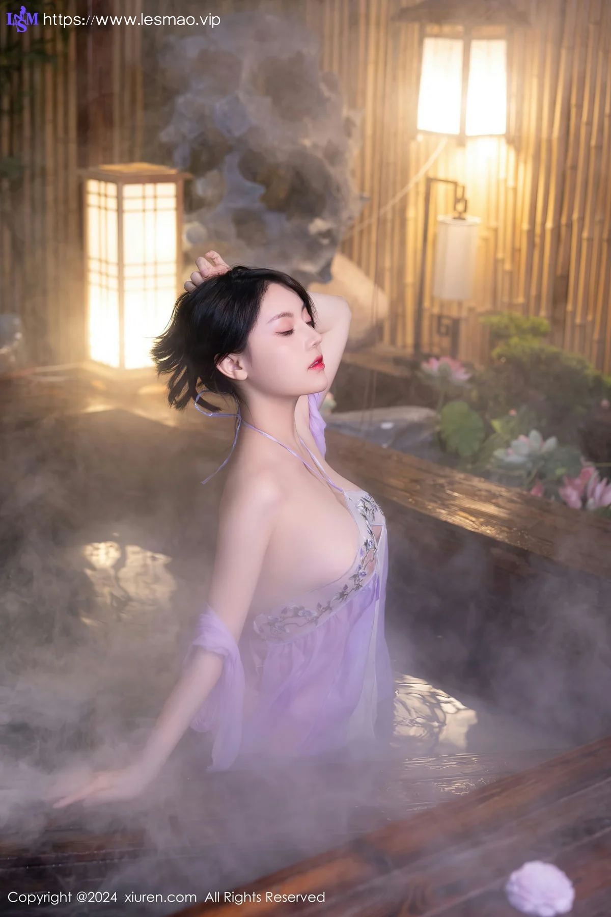 XiuRen 秀人 No.8059  豆瓣酱 轻透紫色古装性感写真1 - 58