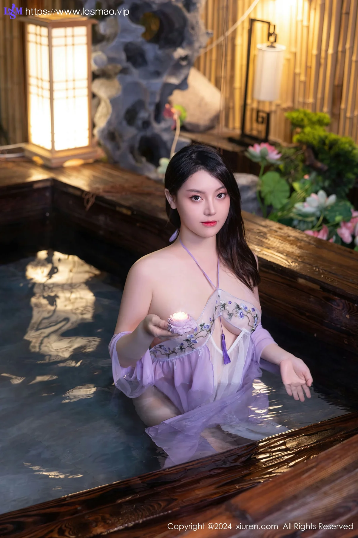 XiuRen 秀人 No.8059  豆瓣酱 轻透紫色古装性感写真1 - 74