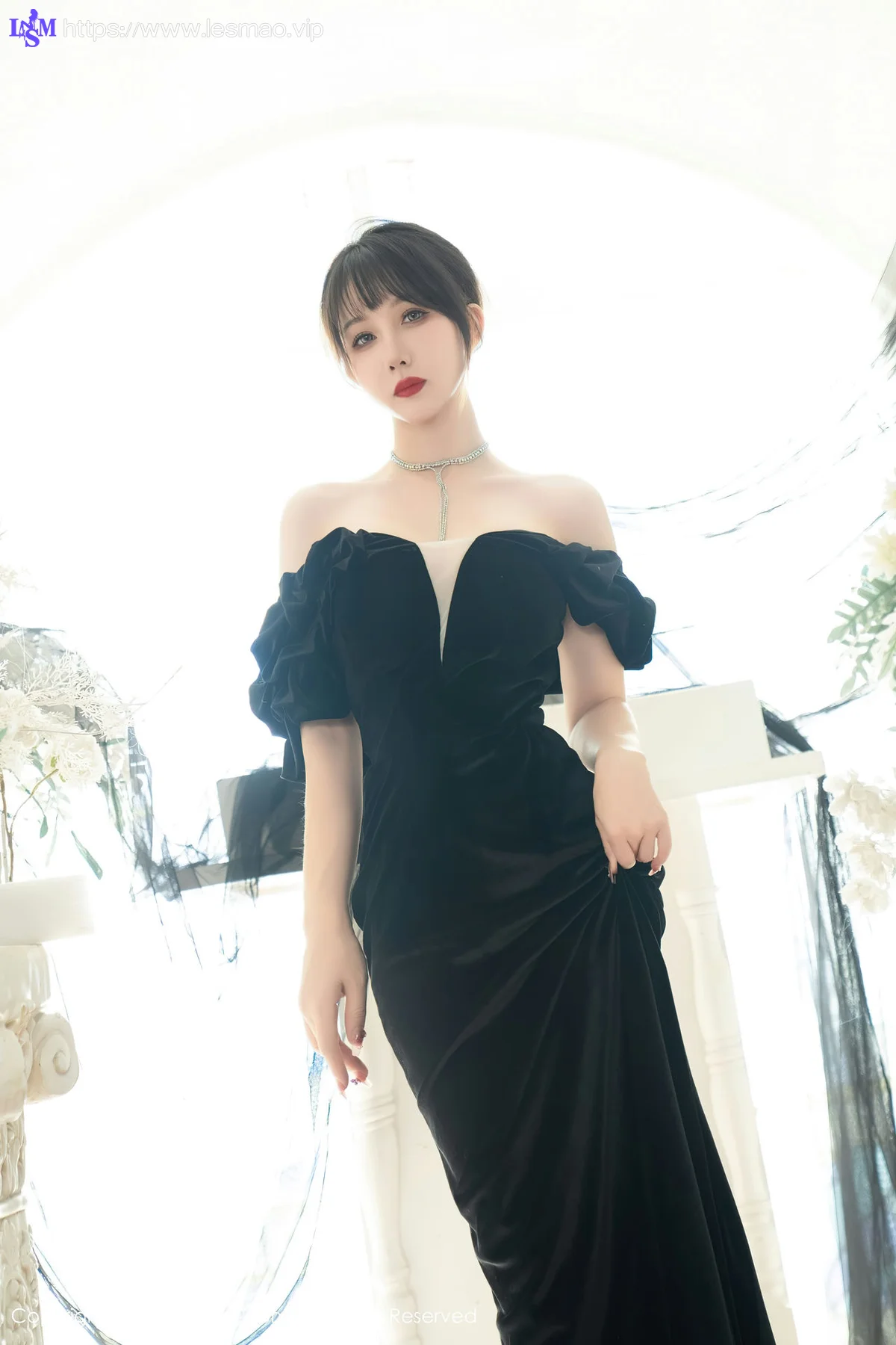 XiuRen 秀人 No.8070  波巧酱 【黑纱天使】性感写真1 - 73