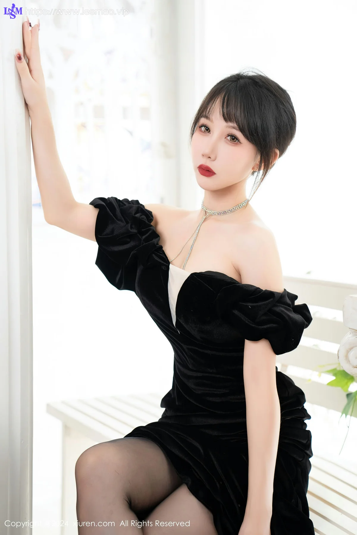 XiuRen 秀人 No.8070  波巧酱 【黑纱天使】性感写真1 - 80