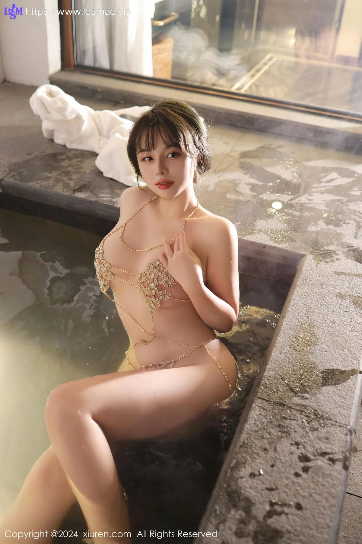 XiuRen 秀人 No.8075  沈思怡 链式情趣服饰性感写真11 - 49