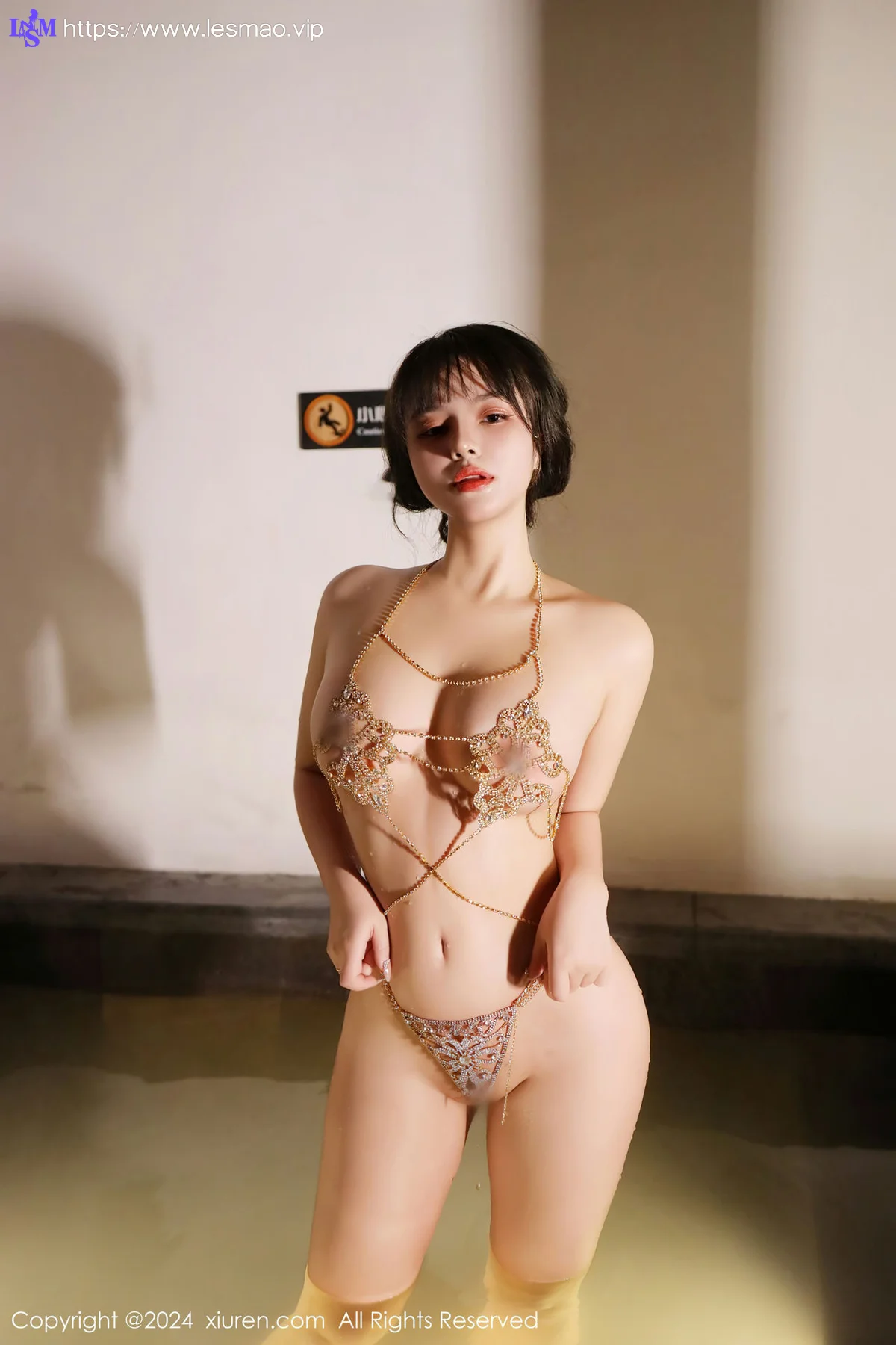 XiuRen 秀人 No.8075  沈思怡 链式情趣服饰性感写真11 - 73