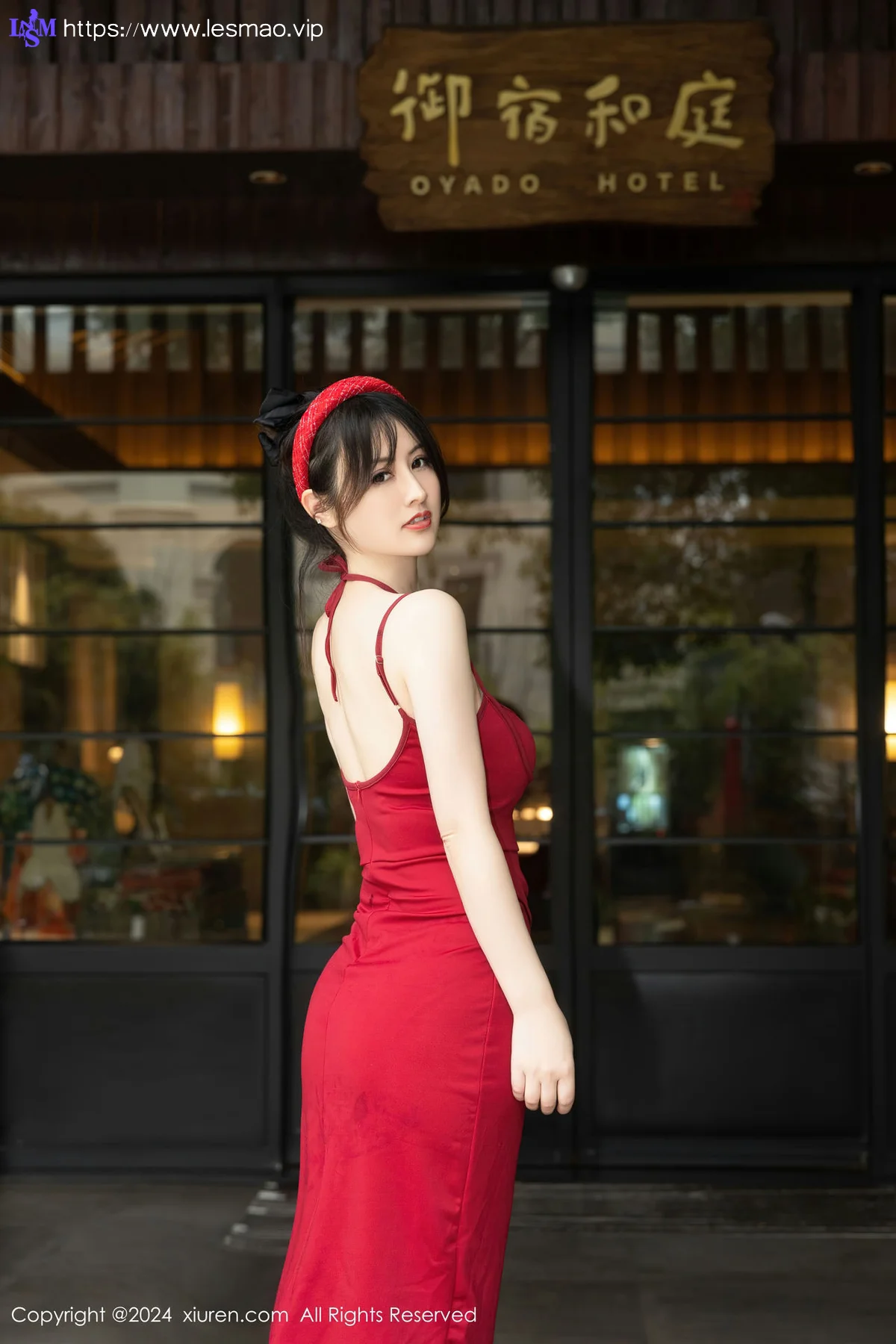 XiuRen 秀人 No.8078  诗诗kiki 红色情趣吊带写真1 - 15