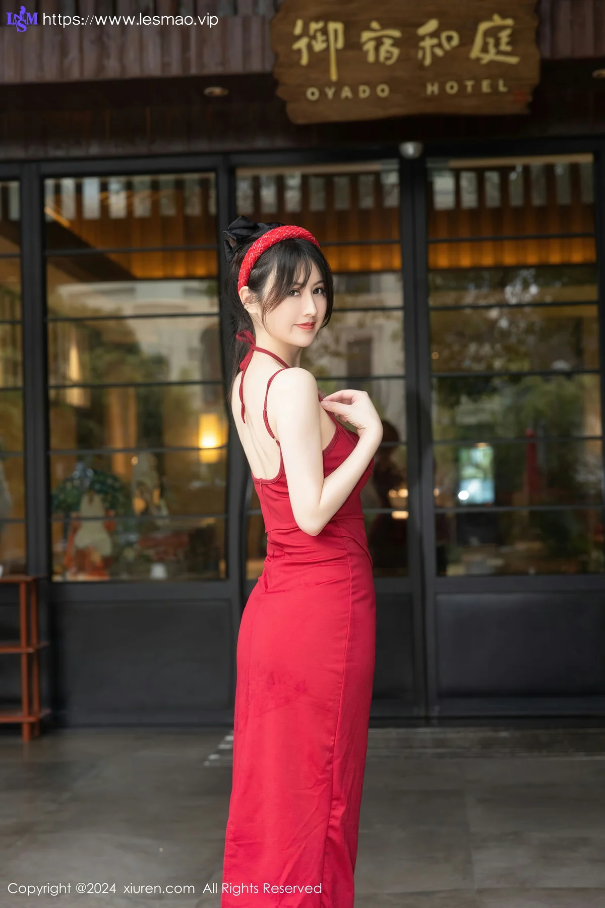 XiuRen 秀人 No.8078  诗诗kiki 红色情趣吊带写真1 - 16