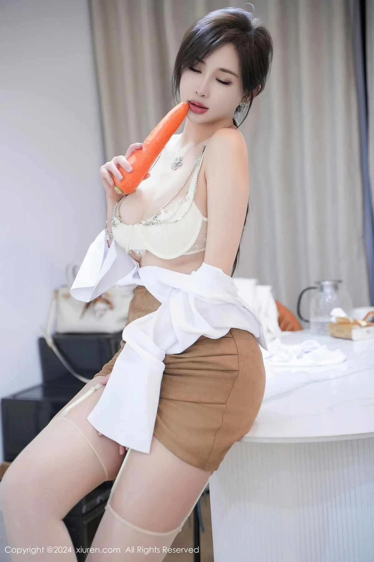 XiuRen 秀人 No.8083  Carol周妍希 原色丝袜三亚心愿旅拍1 - 39