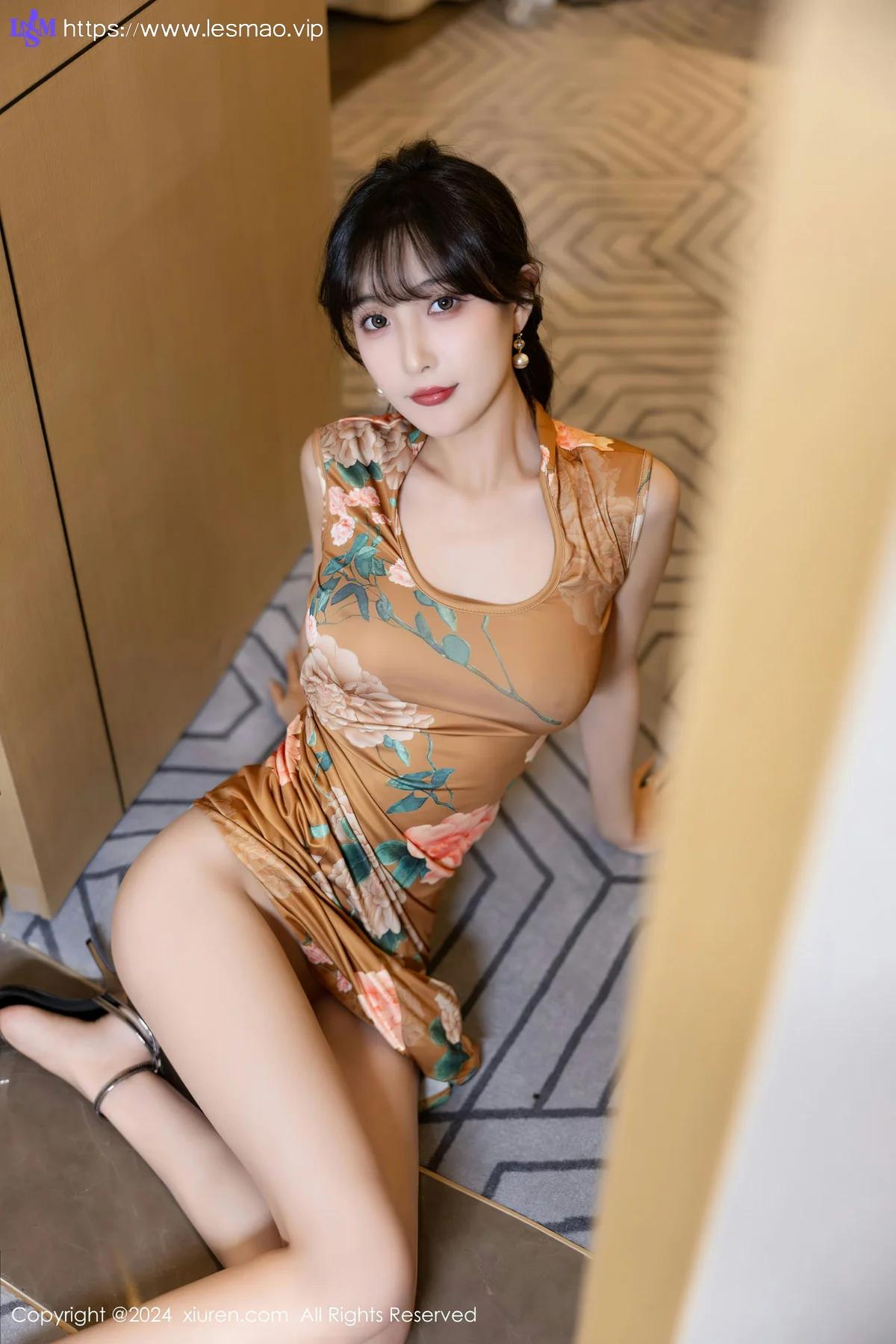 XiuRen 秀人 No.8084  林星阑 图案旗袍性感写真11 - 63