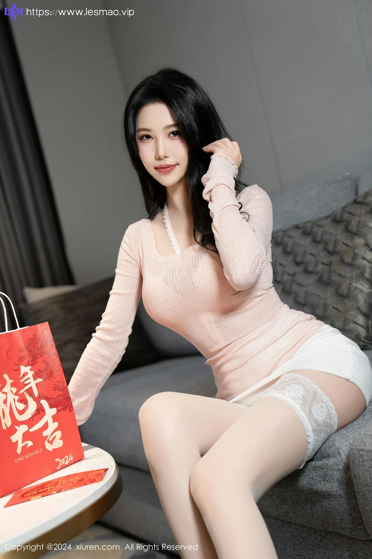 XiuRen 秀人 No.8086  利世 白色丝袜性感写真11 - 32