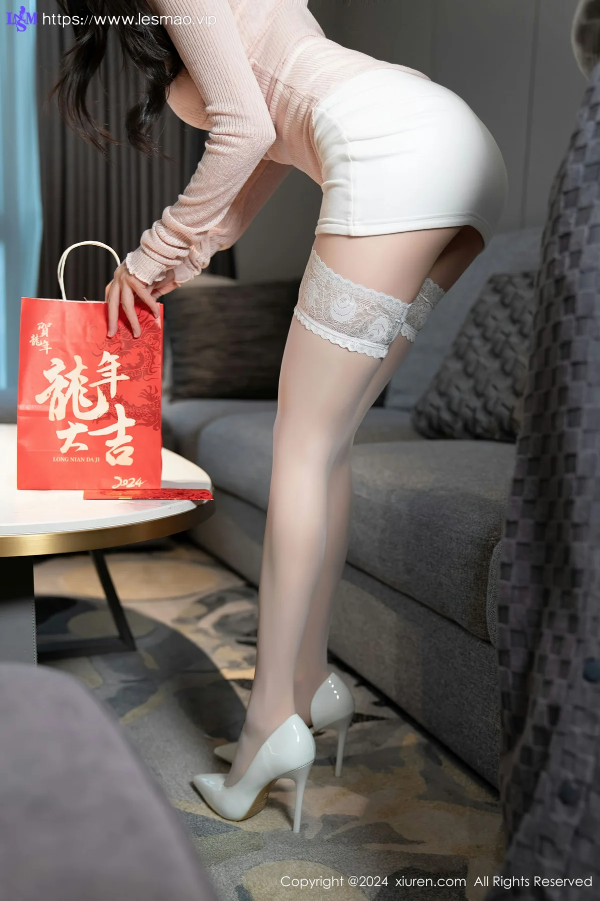 XiuRen 秀人 No.8086  利世 白色丝袜性感写真11 - 35