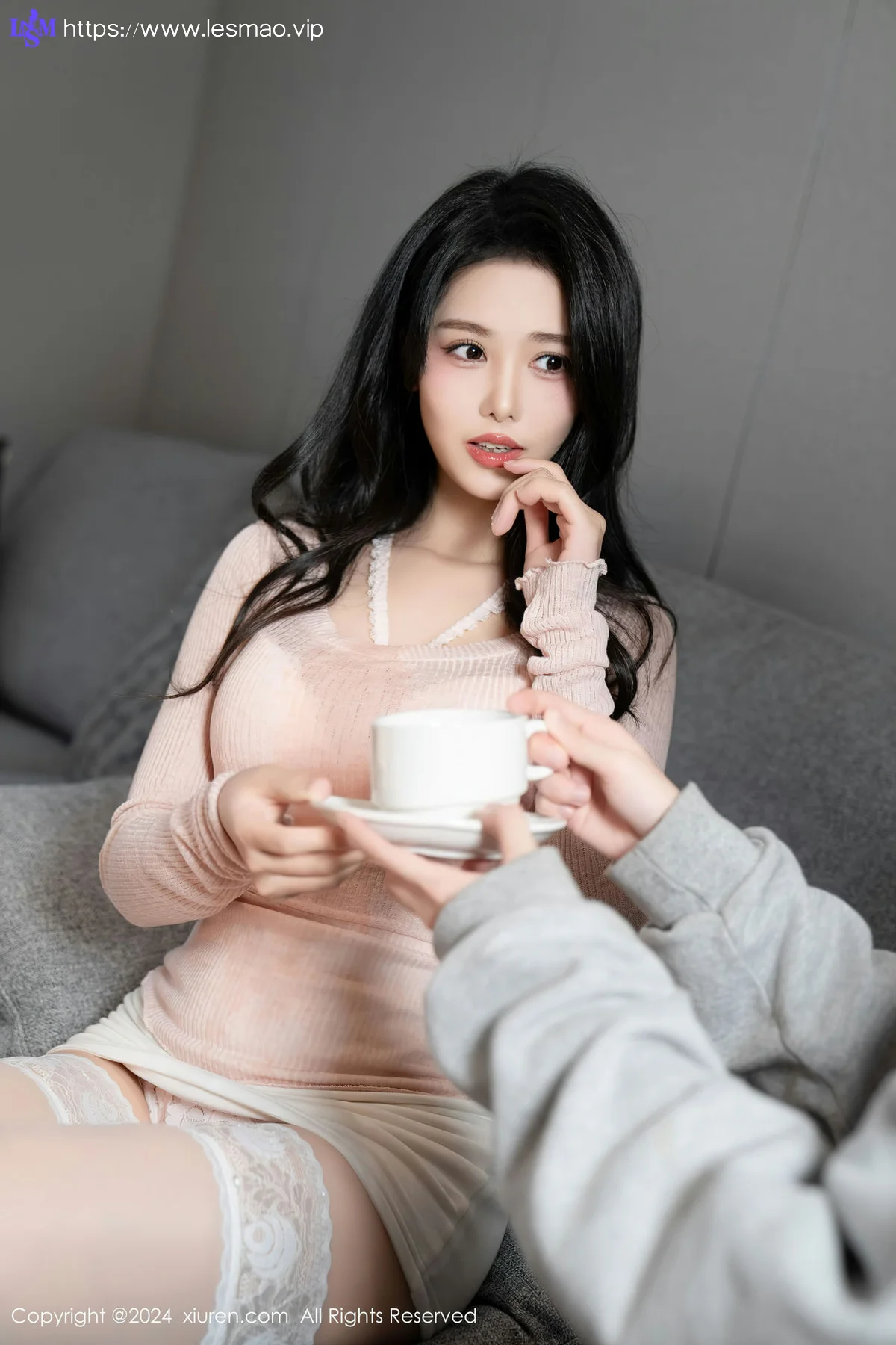 XiuRen 秀人 No.8086  利世 白色丝袜性感写真11 - 42