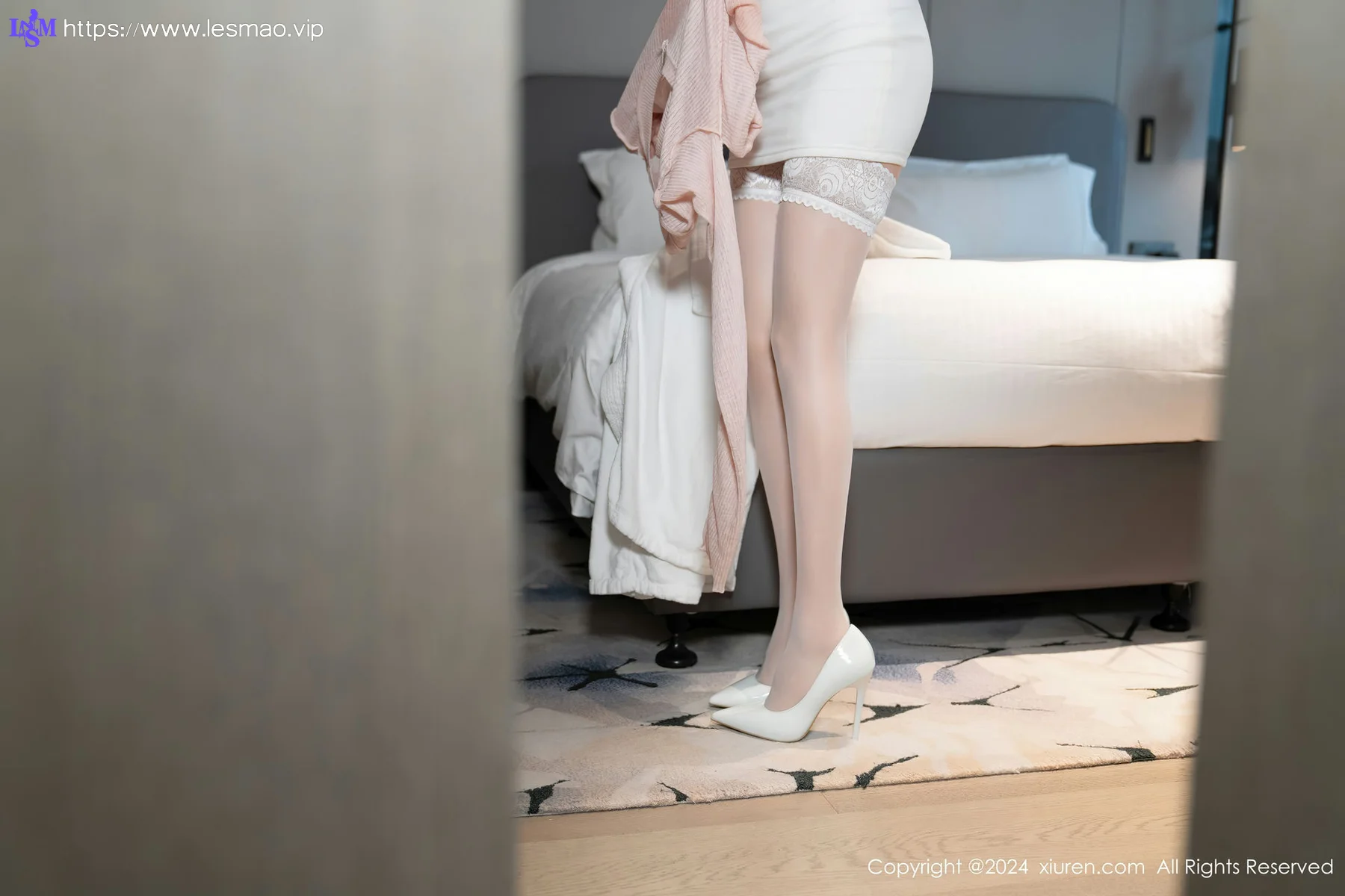 XiuRen 秀人 No.8086  利世 白色丝袜性感写真11 - 55