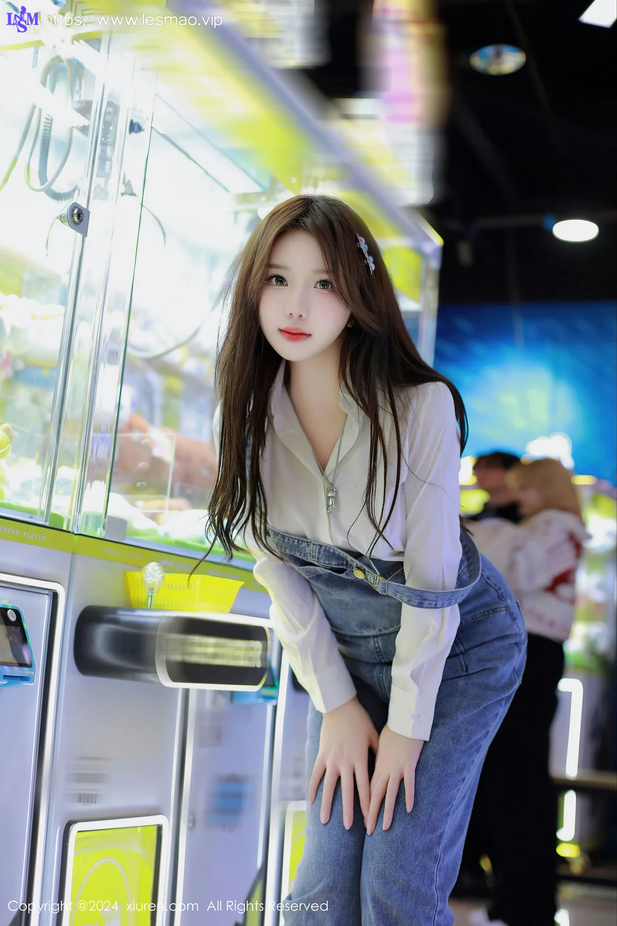 XiuRen 秀人 No.8087  小薯条nienie 电玩店场景拍摄性感写真11 - 34