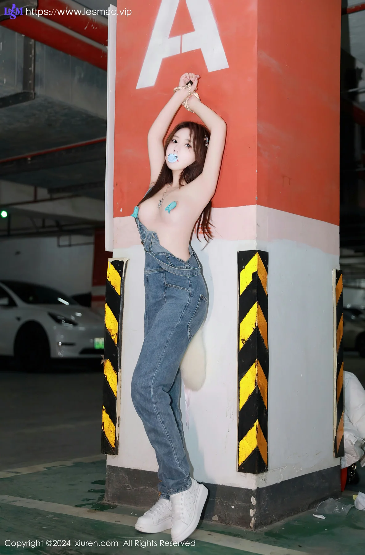 XiuRen 秀人 No.8087  小薯条nienie 电玩店场景拍摄性感写真11 - 65