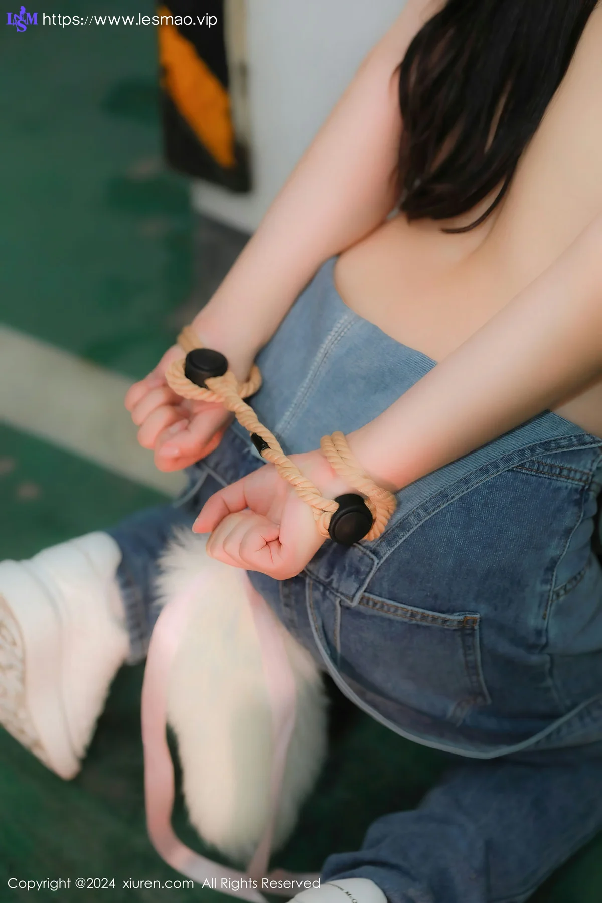 XiuRen 秀人 No.8087  小薯条nienie 电玩店场景拍摄性感写真11 - 69