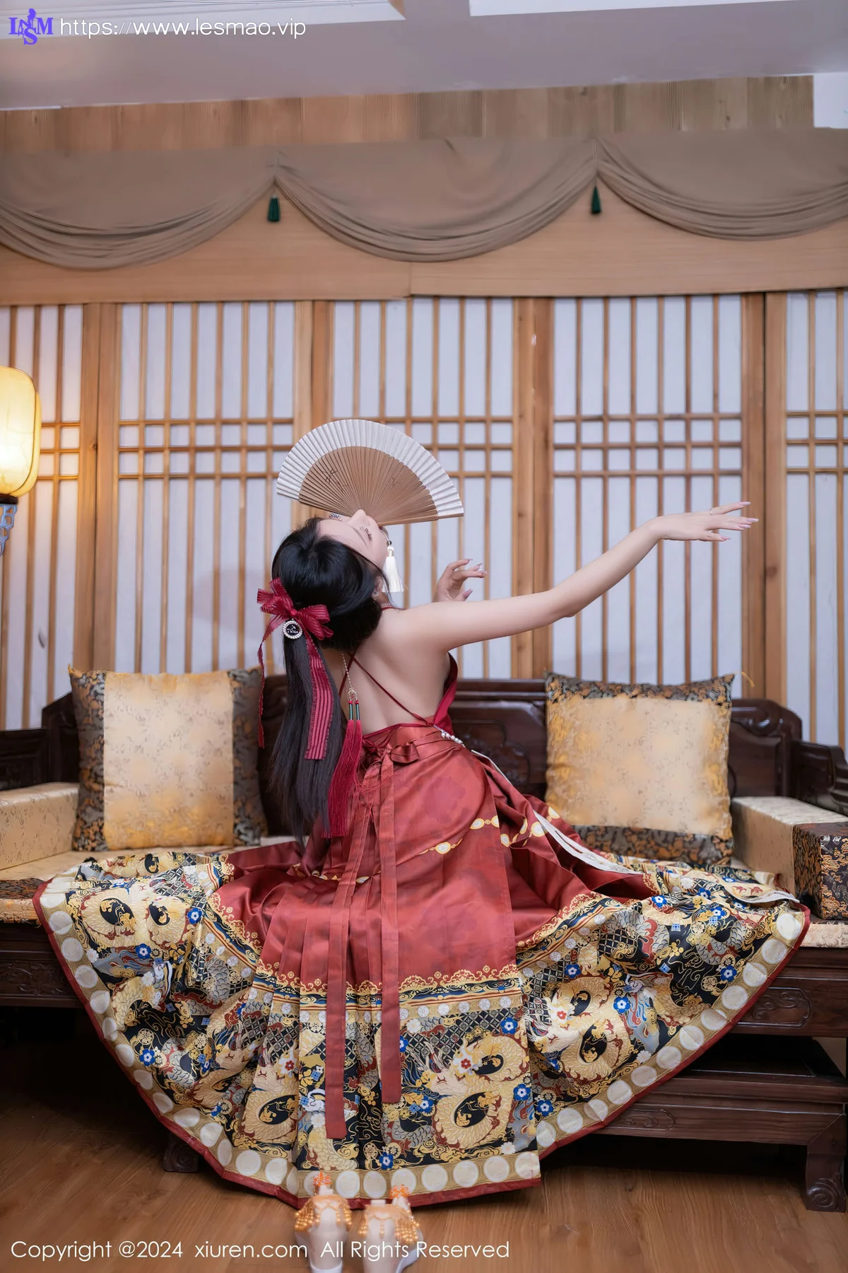 XiuRen 秀人 No.8095  鱼子酱Fish 贺新春主题性感写真11 - 15