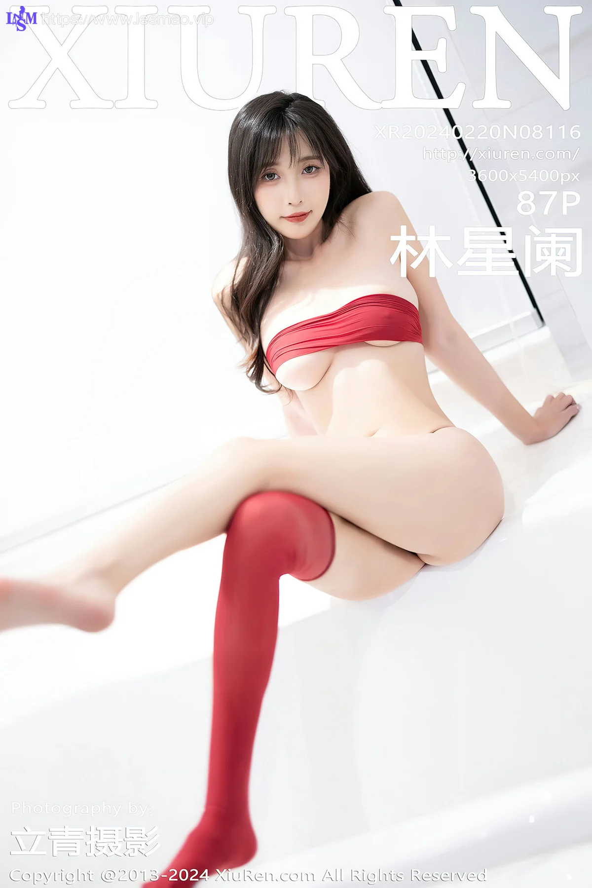 XiuRen 秀人 No.8116  林星阑 诱人红色丝袜性感写真22 - 88
