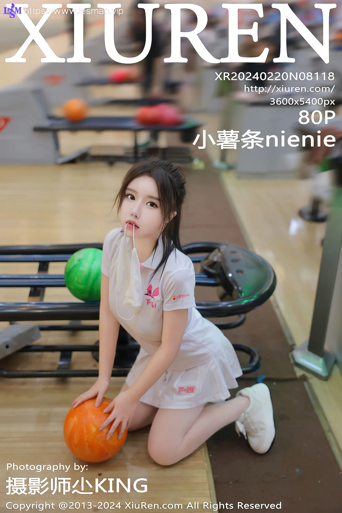 XiuRen 秀人 No.8118  小薯条nienie 保龄球馆场景拍摄性感写真11 - 81