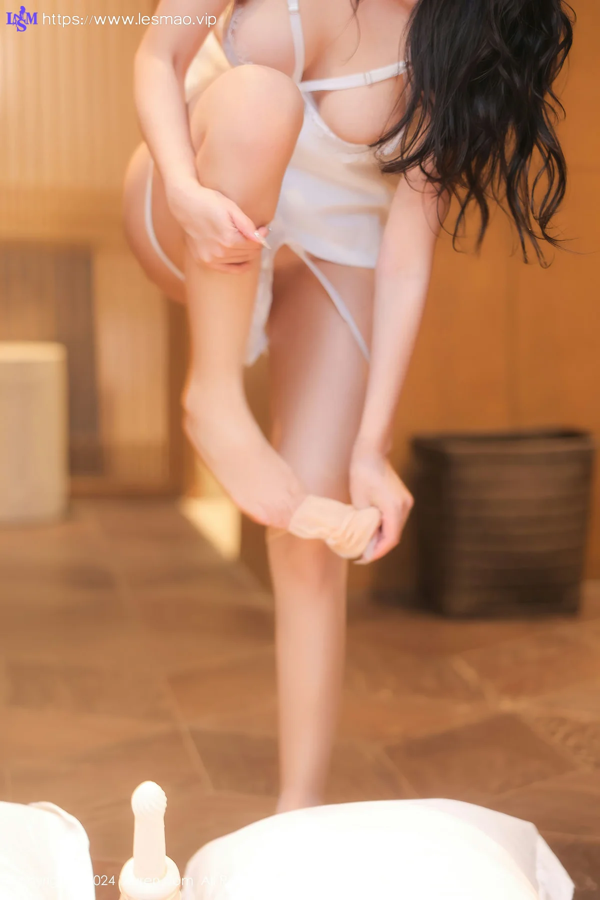 XiuRen 秀人 No.8119  小泡芙winna 连衣短裙性感写真 - 49