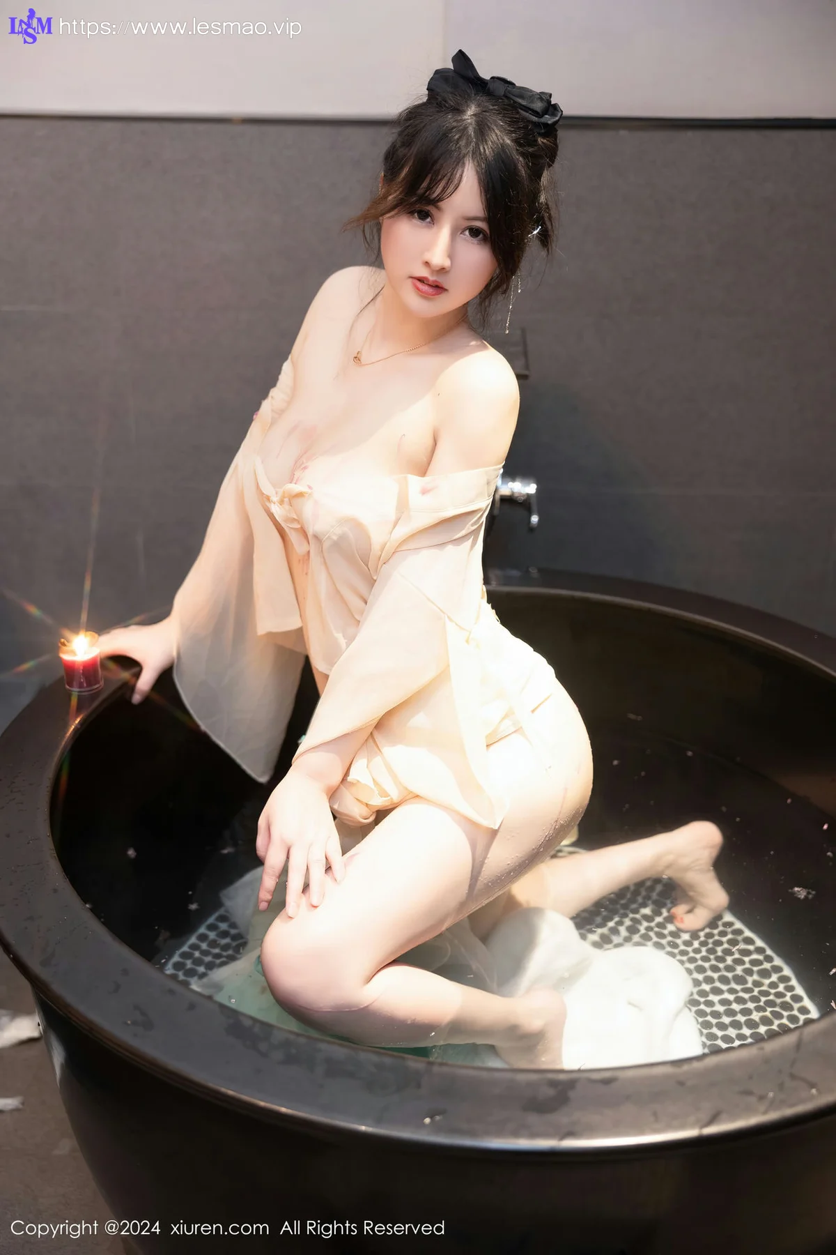 XiuRen 秀人 No.8128  诗诗kiki 温泉古装情趣服饰性感写真1 - 75