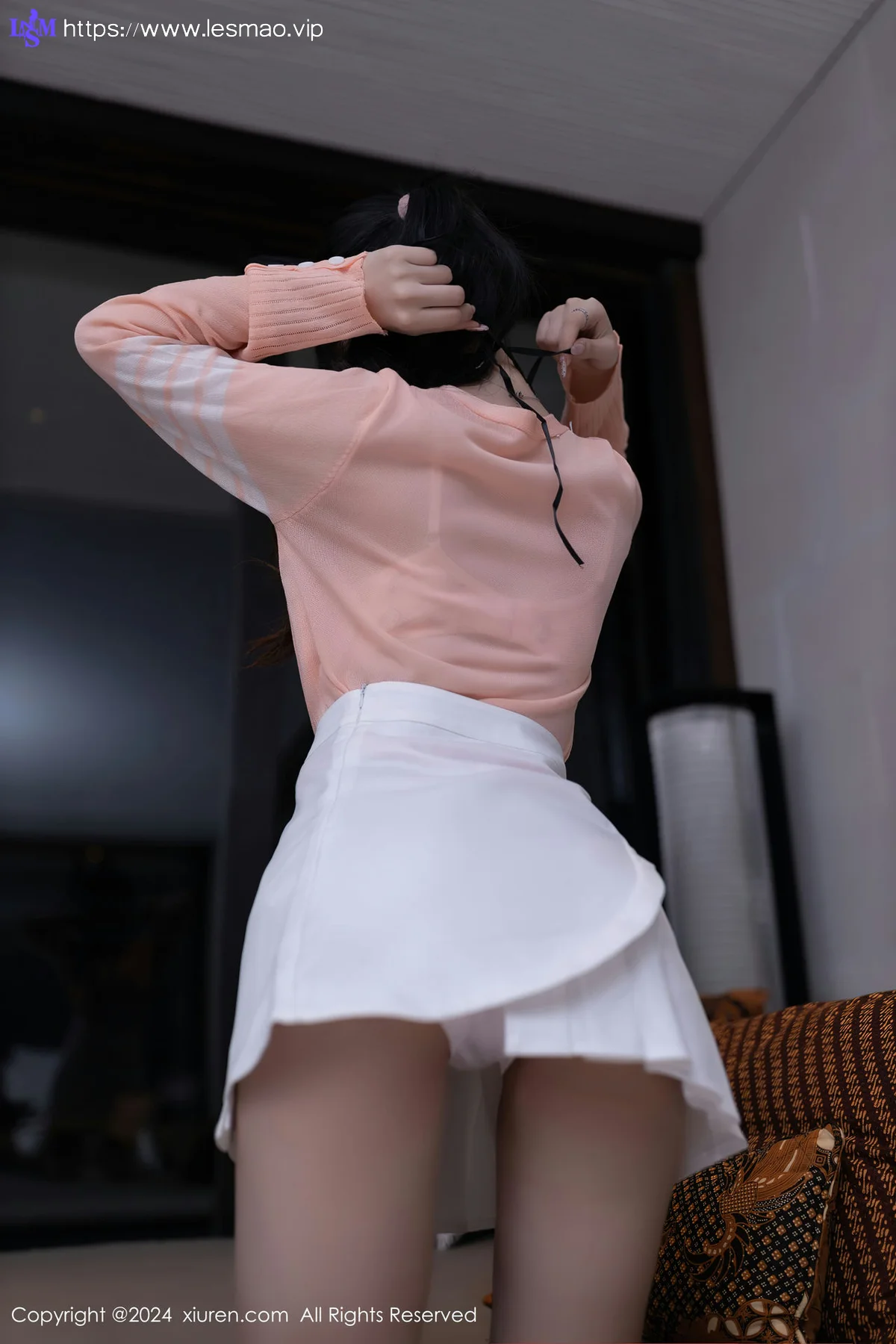 XiuRen 秀人 No.8138  幼幼 粉色上衣性感写真111 - 14