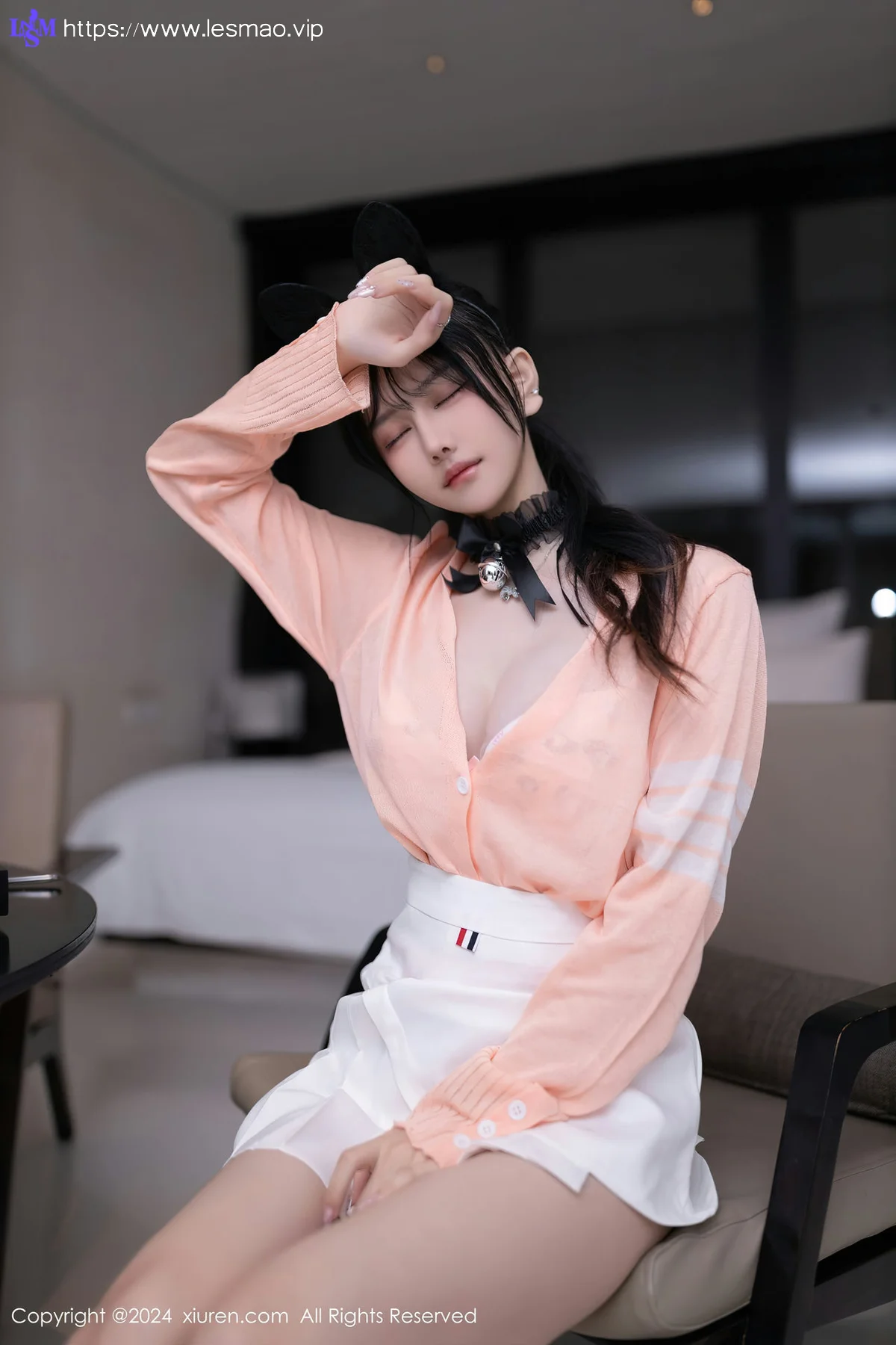 XiuRen 秀人 No.8138  幼幼 粉色上衣性感写真111 - 23