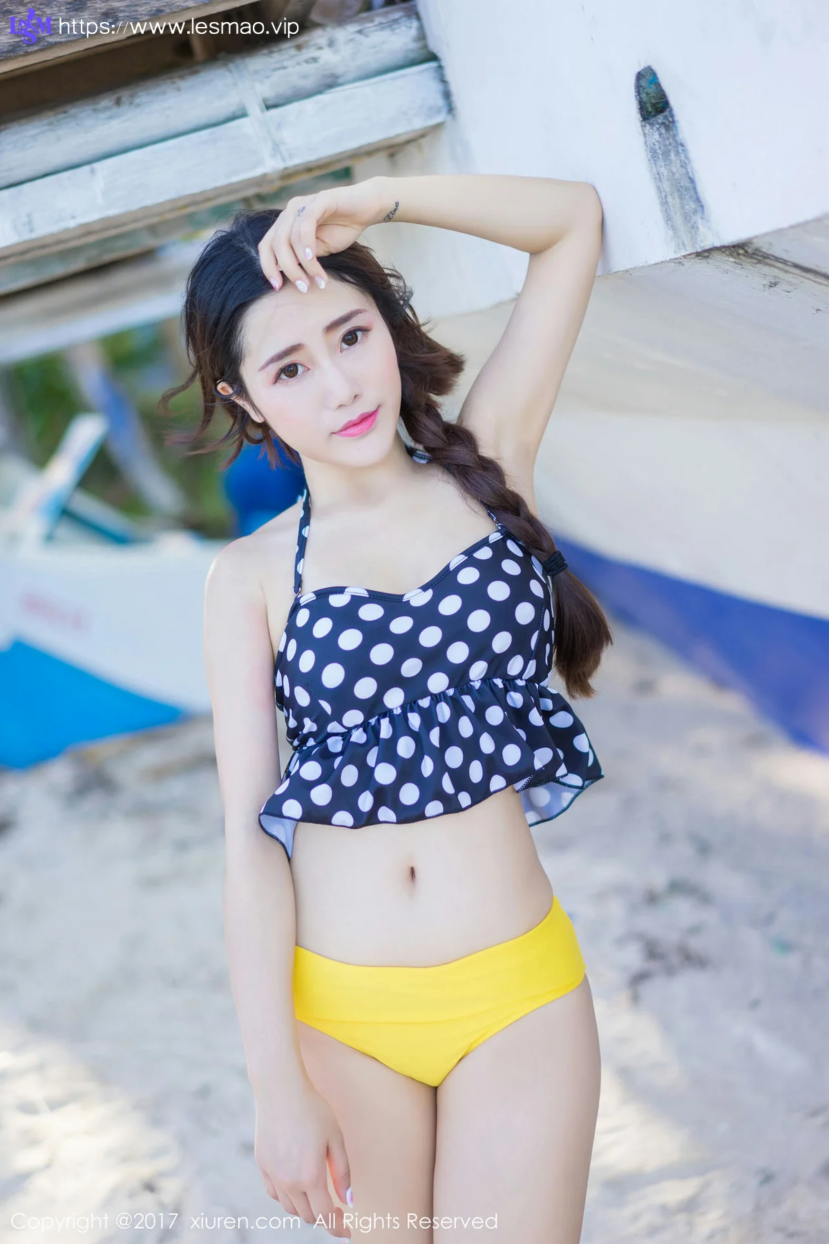 XiuRen 秀人 No.814 Modo 兜豆靓Youlina 短发美女 - 45