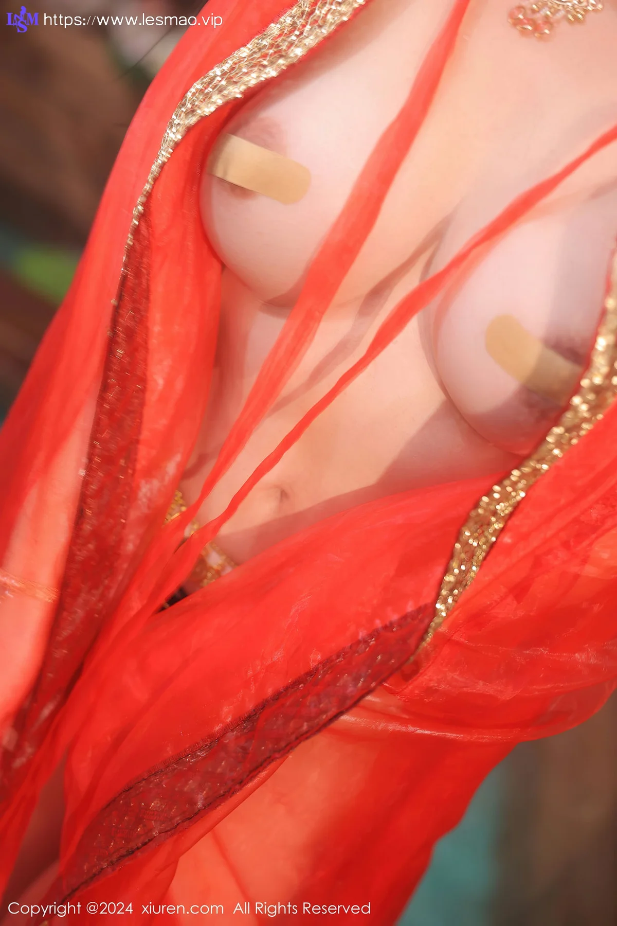 XiuRen 秀人 No.8146  小薯条nienie 红色古装性感写真1 - 14