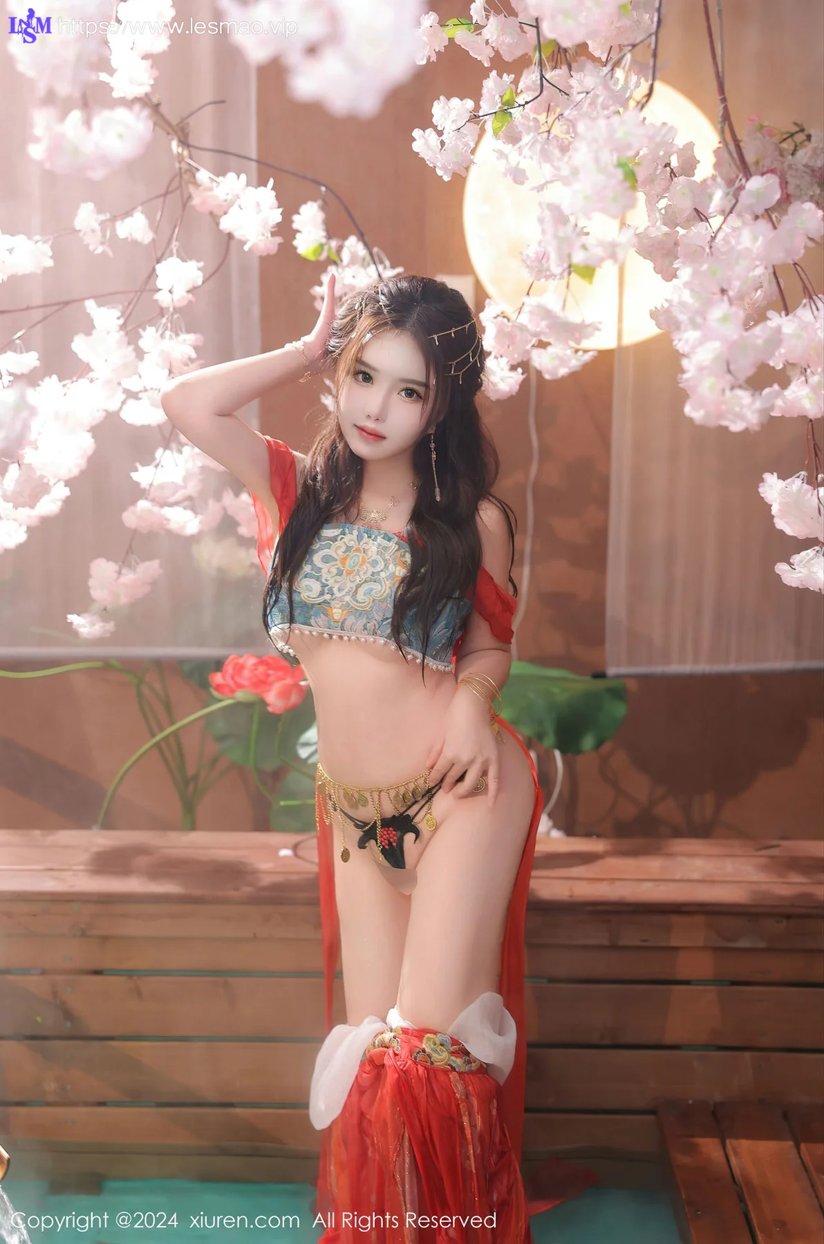 XiuRen 秀人 No.8146  小薯条nienie 红色古装性感写真1 - 32