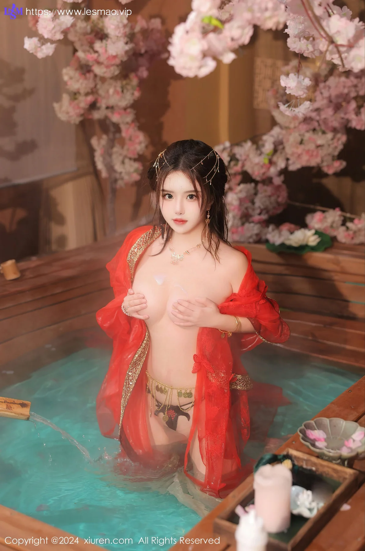 XiuRen 秀人 No.8146  小薯条nienie 红色古装性感写真1 - 68
