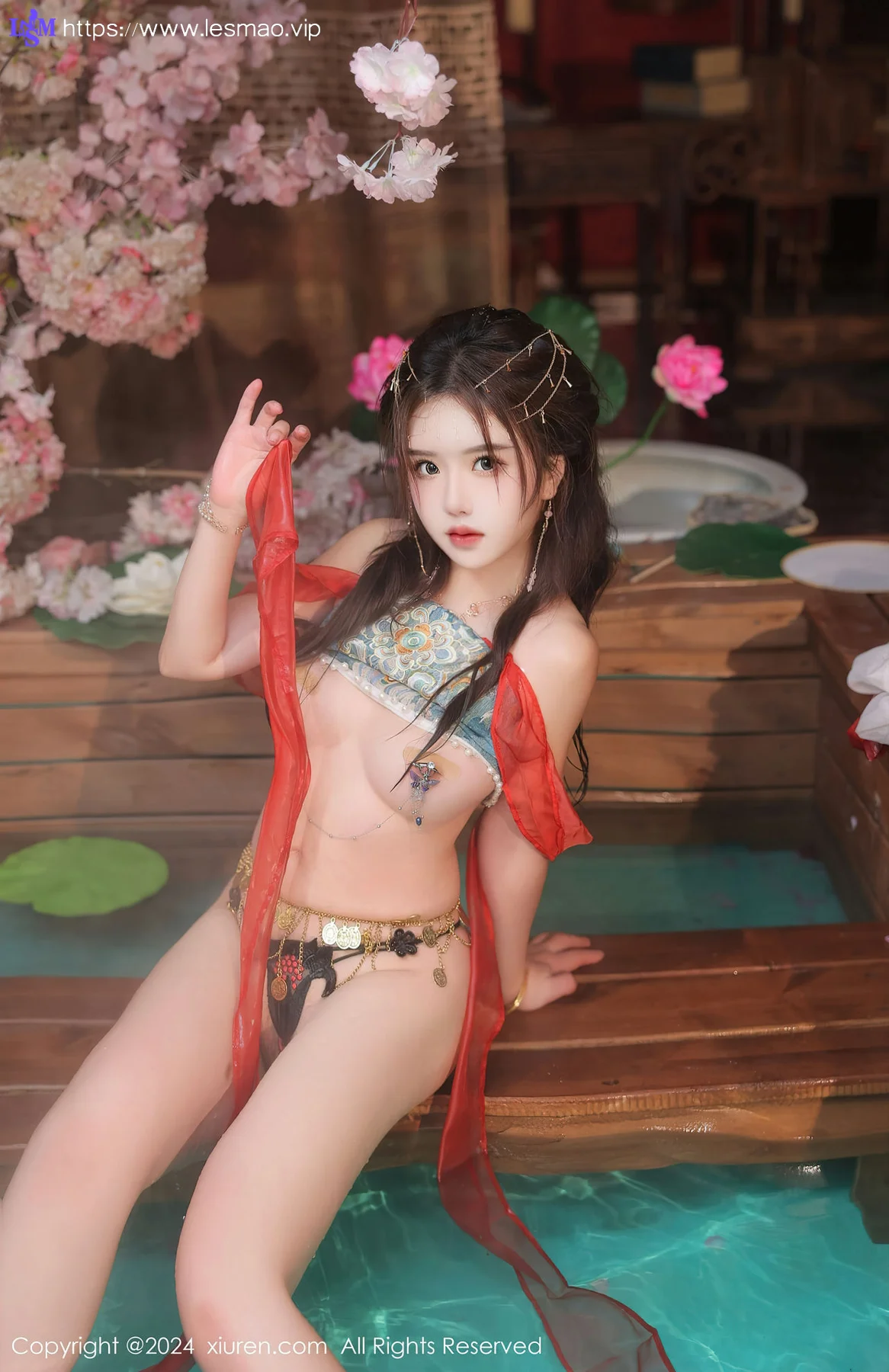 XiuRen 秀人 No.8146  小薯条nienie 红色古装性感写真1 - 70