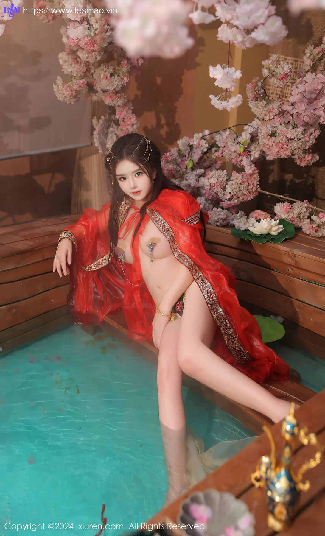XiuRen 秀人 No.8146  小薯条nienie 红色古装性感写真1 - 75