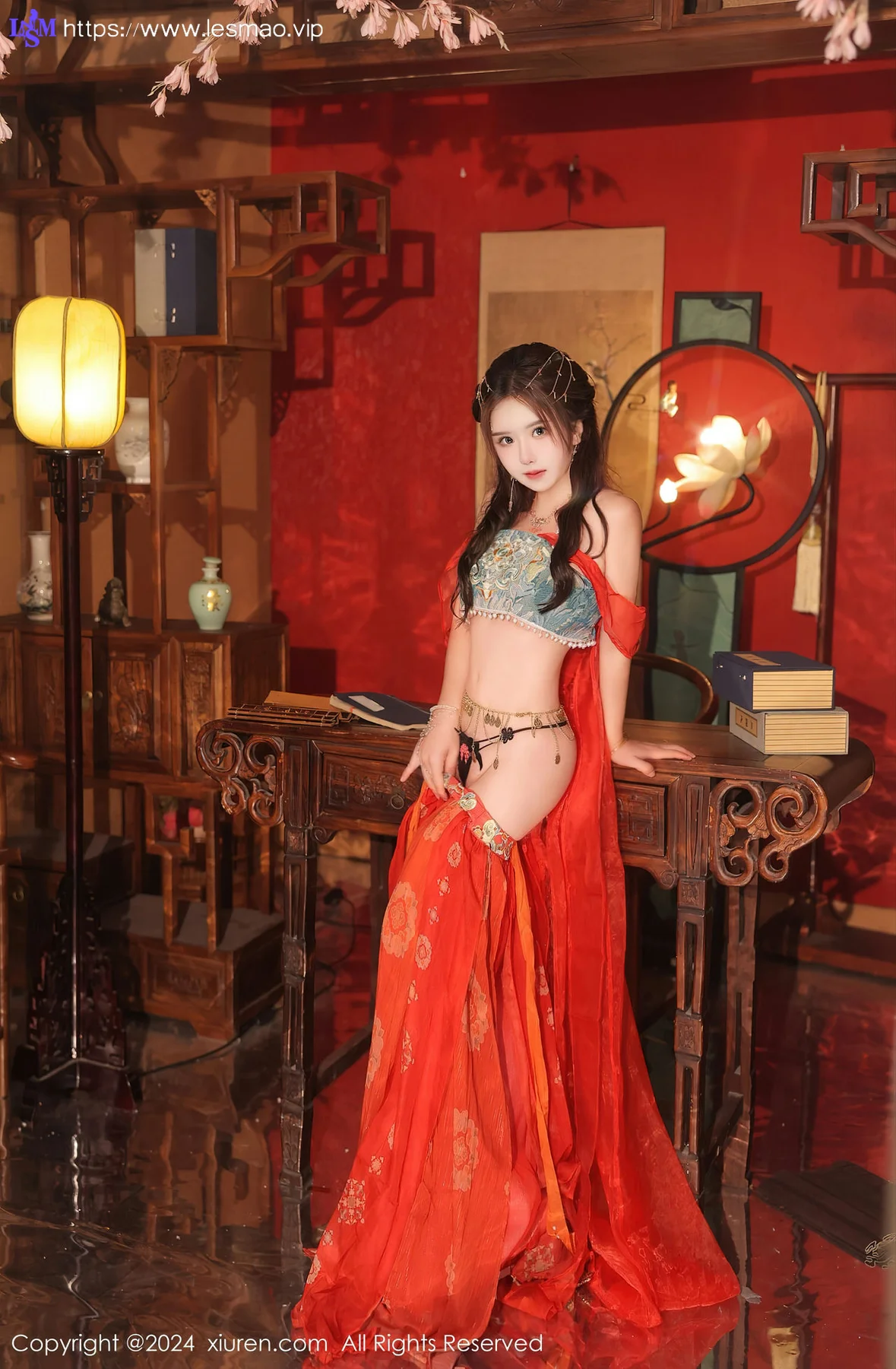 XiuRen 秀人 No.8146  小薯条nienie 红色古装性感写真1 - 80