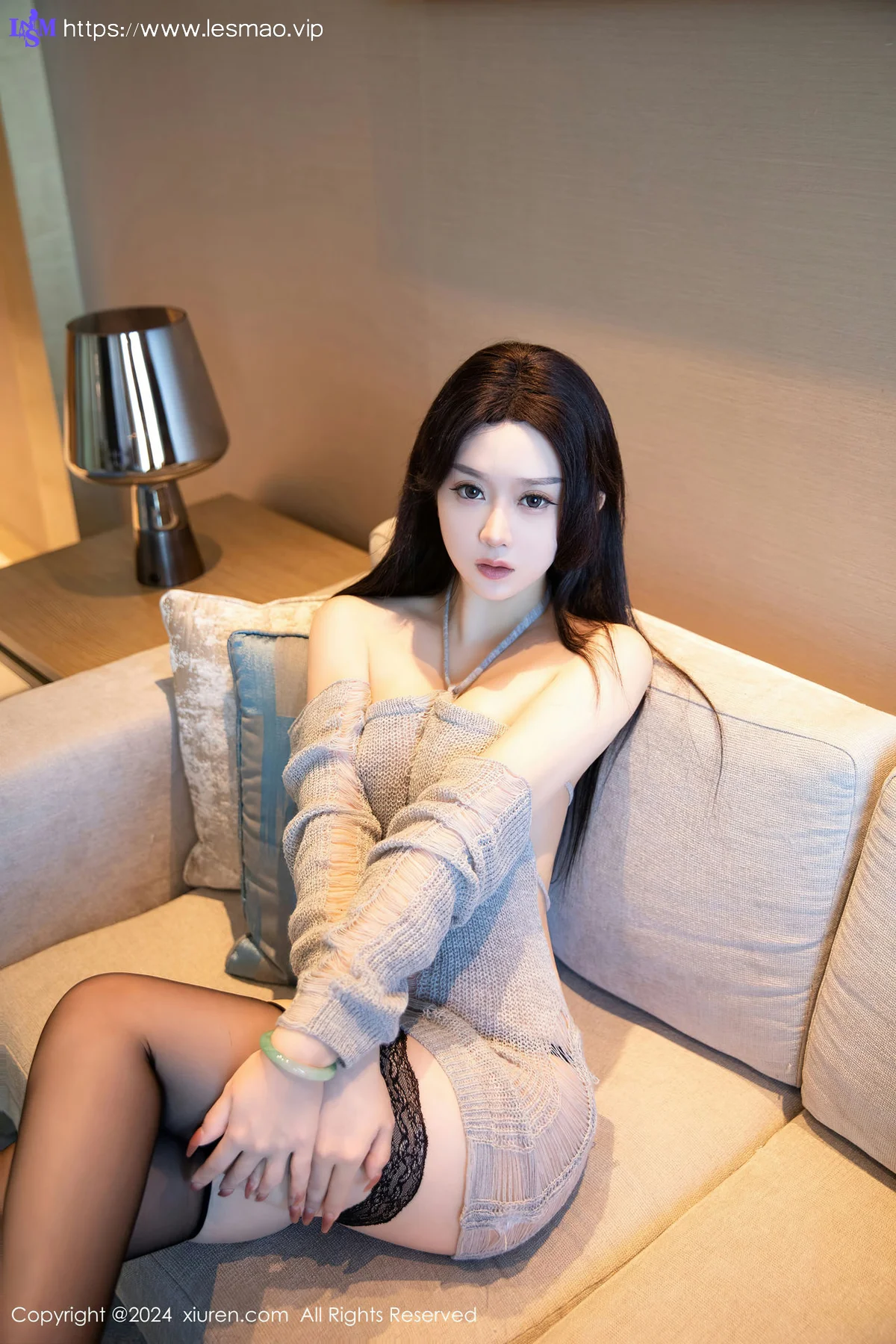 XiuRen 秀人 No.8149  林杉杉 魅惑黑丝性感写真33 - 11