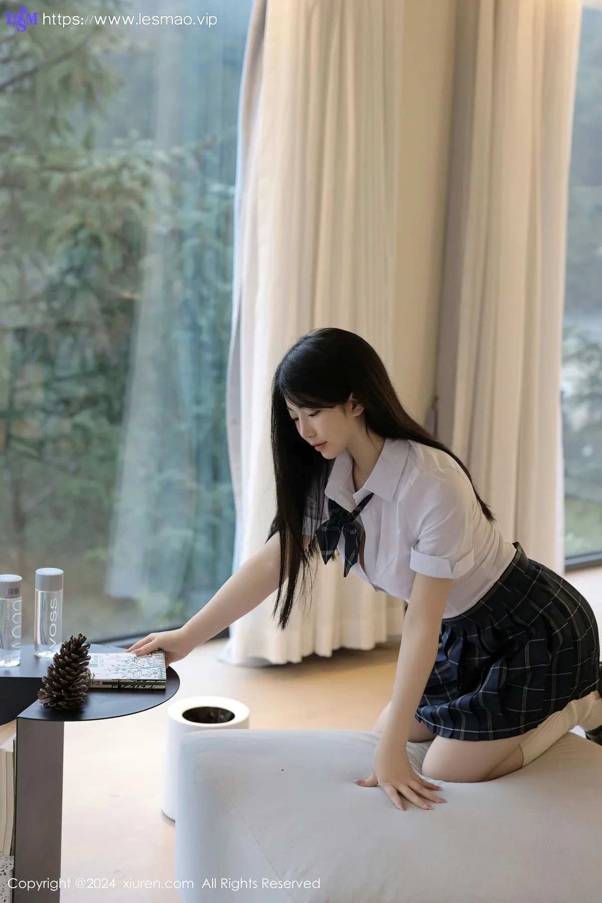 XiuRen 秀人 No.8173  陈小花 JK制服主题拍摄性感写真111 - 44