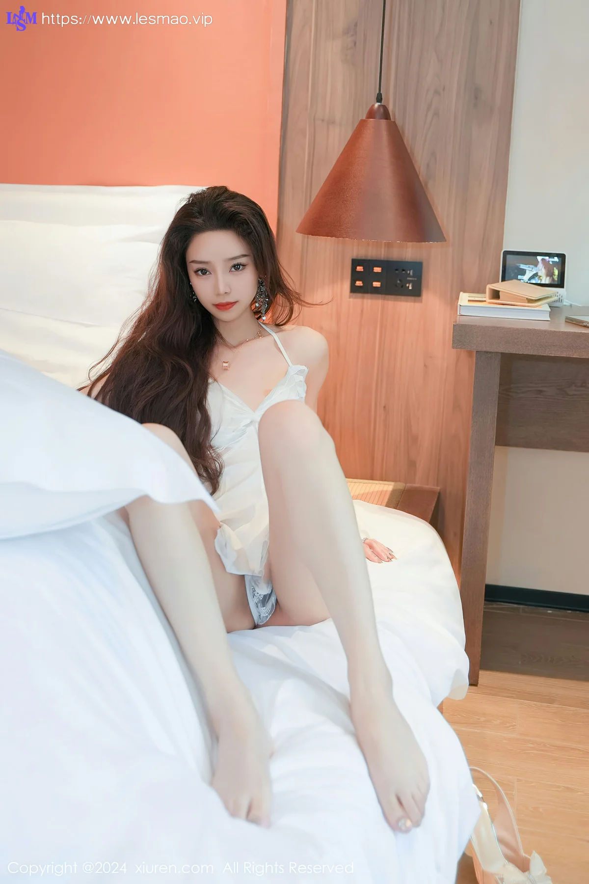 XiuRen 秀人 No.8176  苏曼兮 吊带睡裙性感写真1 - 40