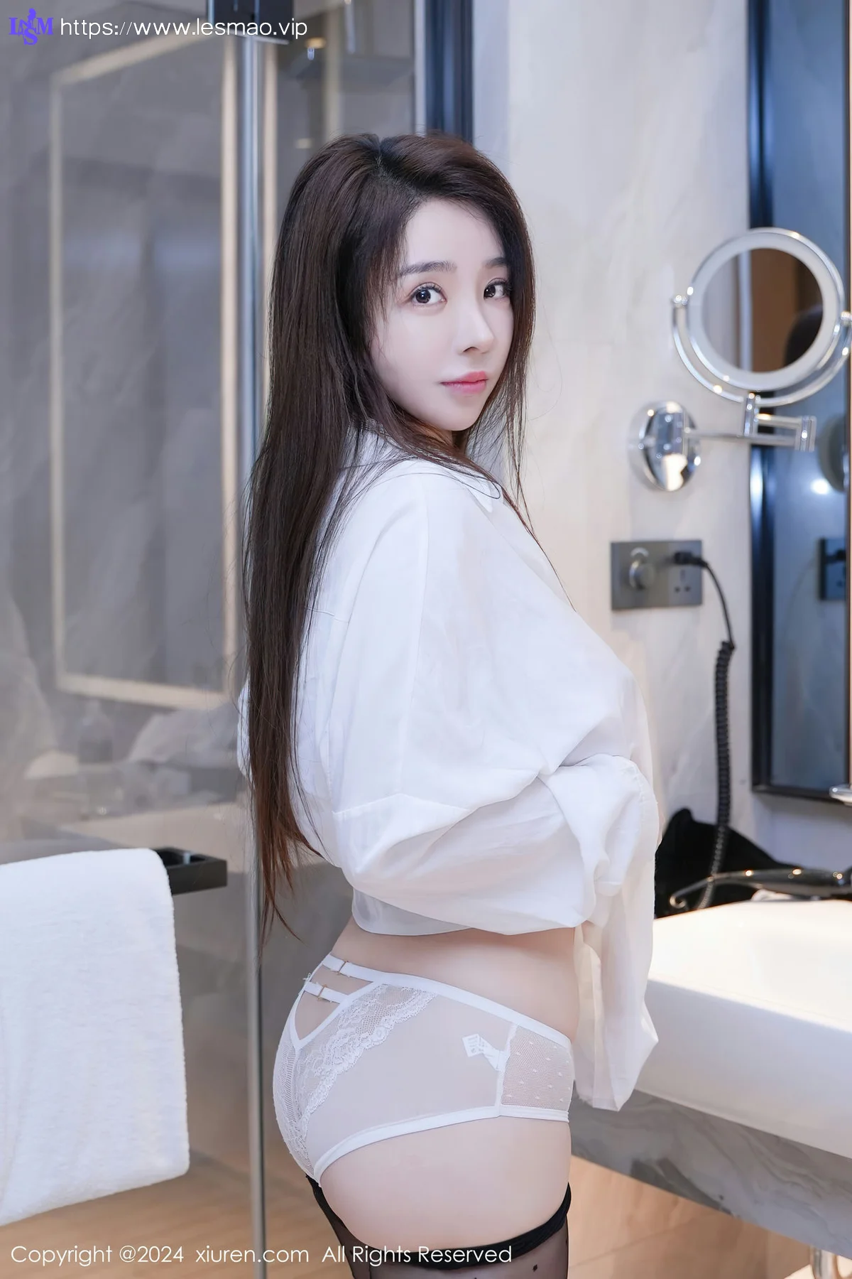 XiuRen 秀人 No.8184  雨儿酱eve 诱人魅惑黑丝性感写真1 - 24