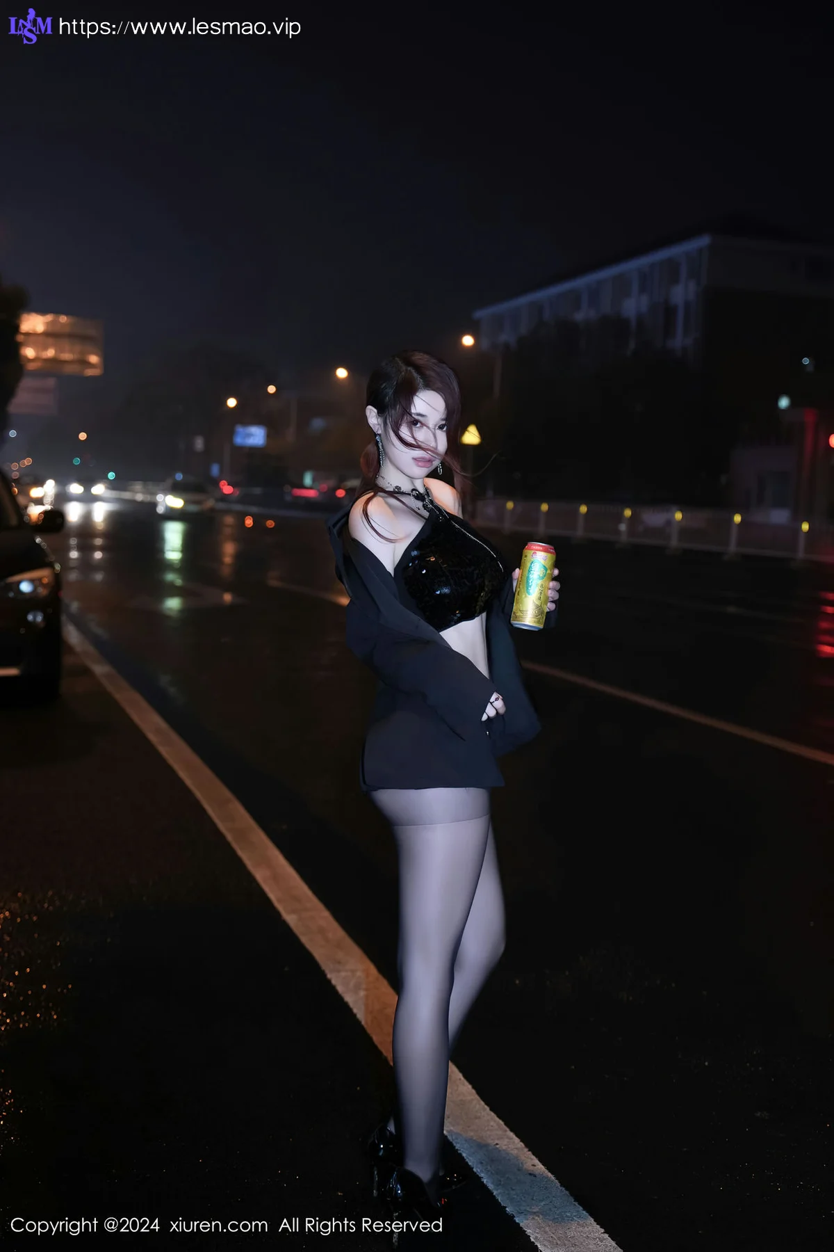 XiuRen 秀人 No.8199  美七 Mia 魅惑黑丝性感写真1 - 20