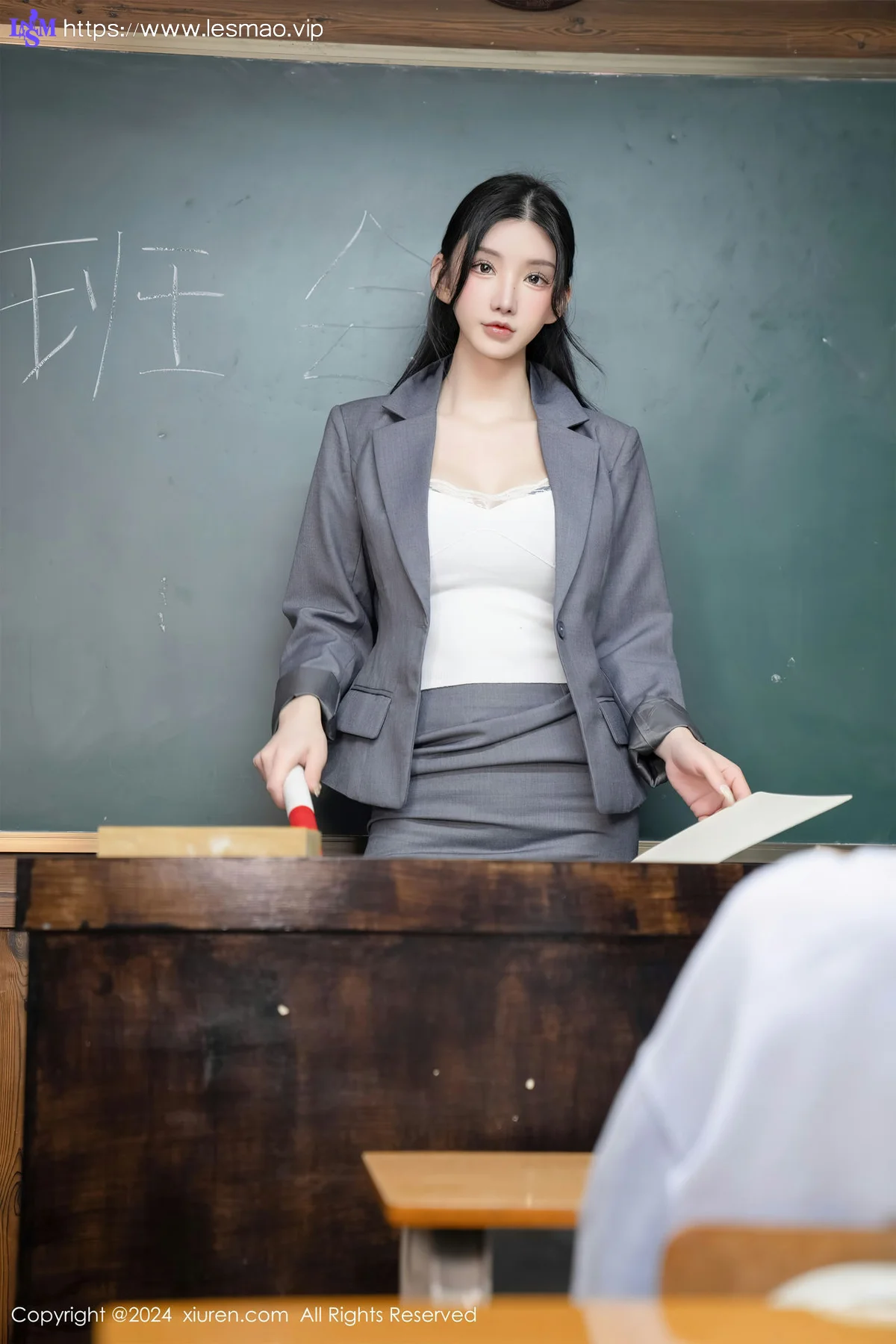 XiuRen 秀人 No.8204  周于希Sally 主题《女神节，我陪老师过》第一次开班会11 - 33