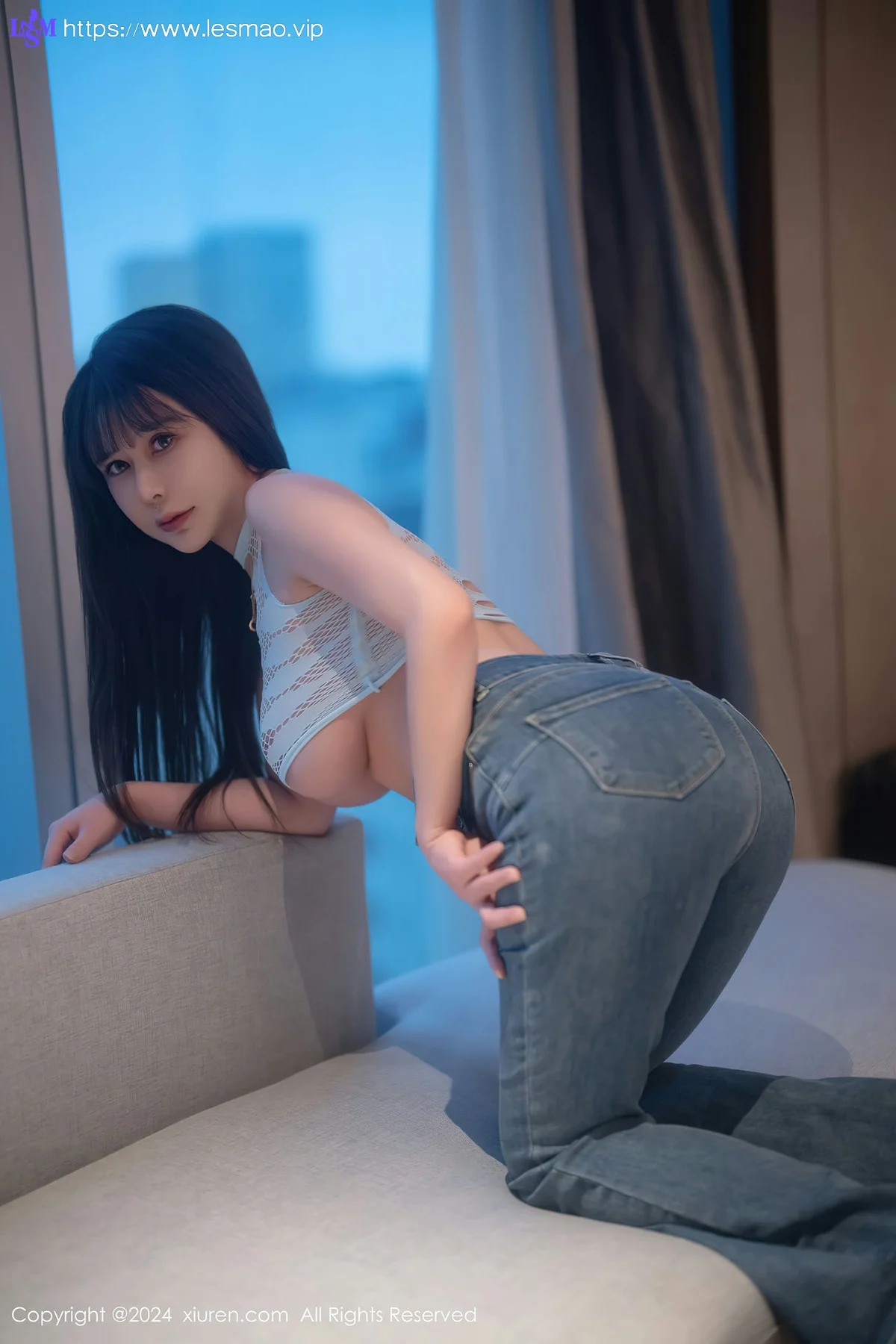 XiuRen 秀人 No.8213  苏可er 白色情趣服饰性感写真 - 12