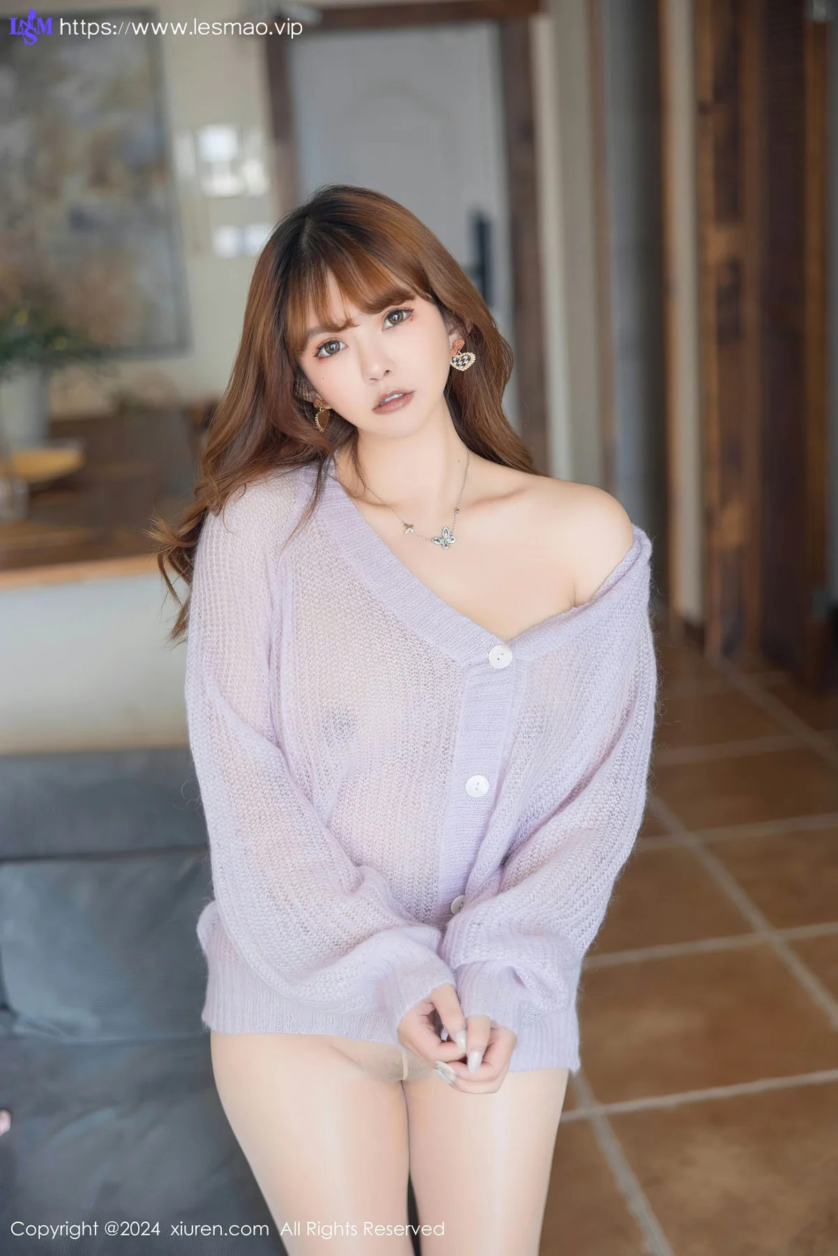 XiuRen 秀人 No.8228  张思允Nice 轻透上衣性感写真2 - 32