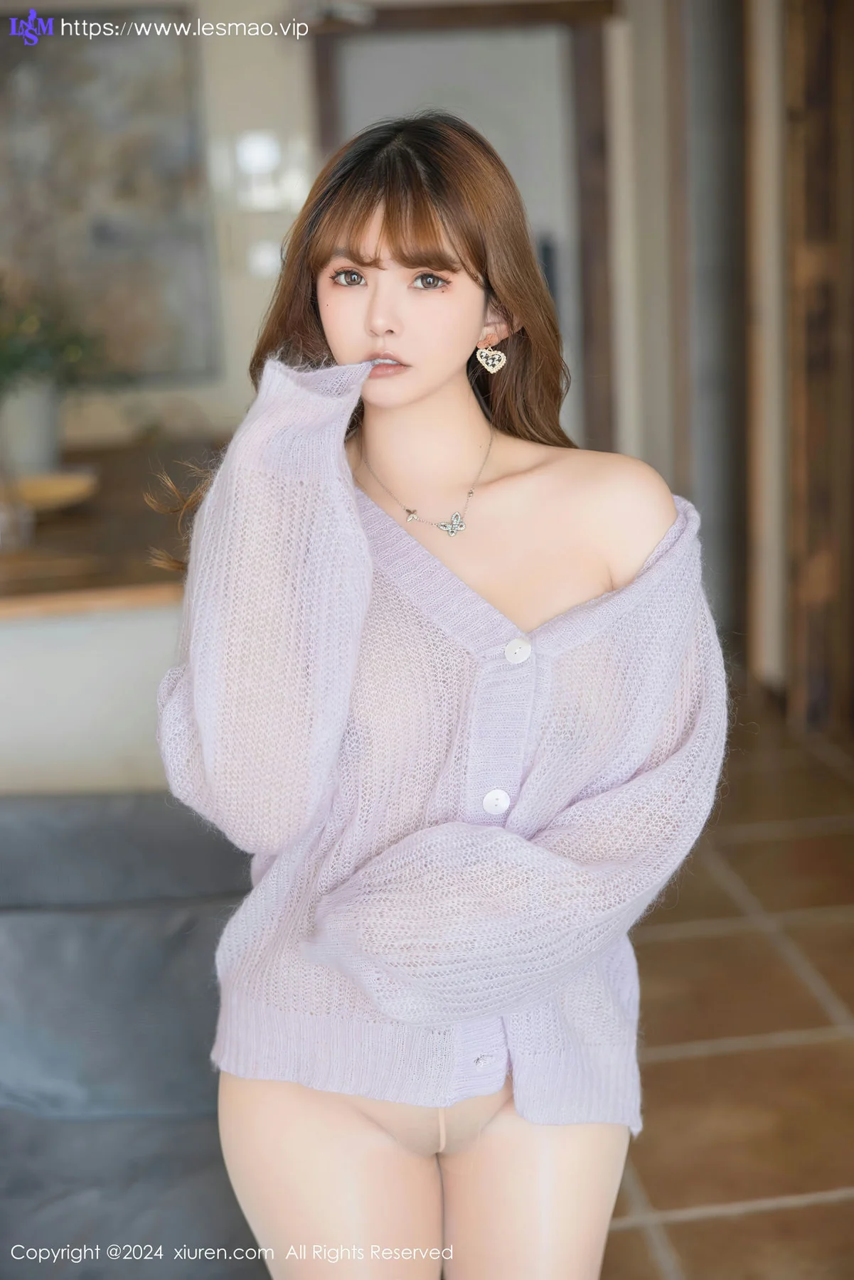 XiuRen 秀人 No.8228  张思允Nice 轻透上衣性感写真2 - 33