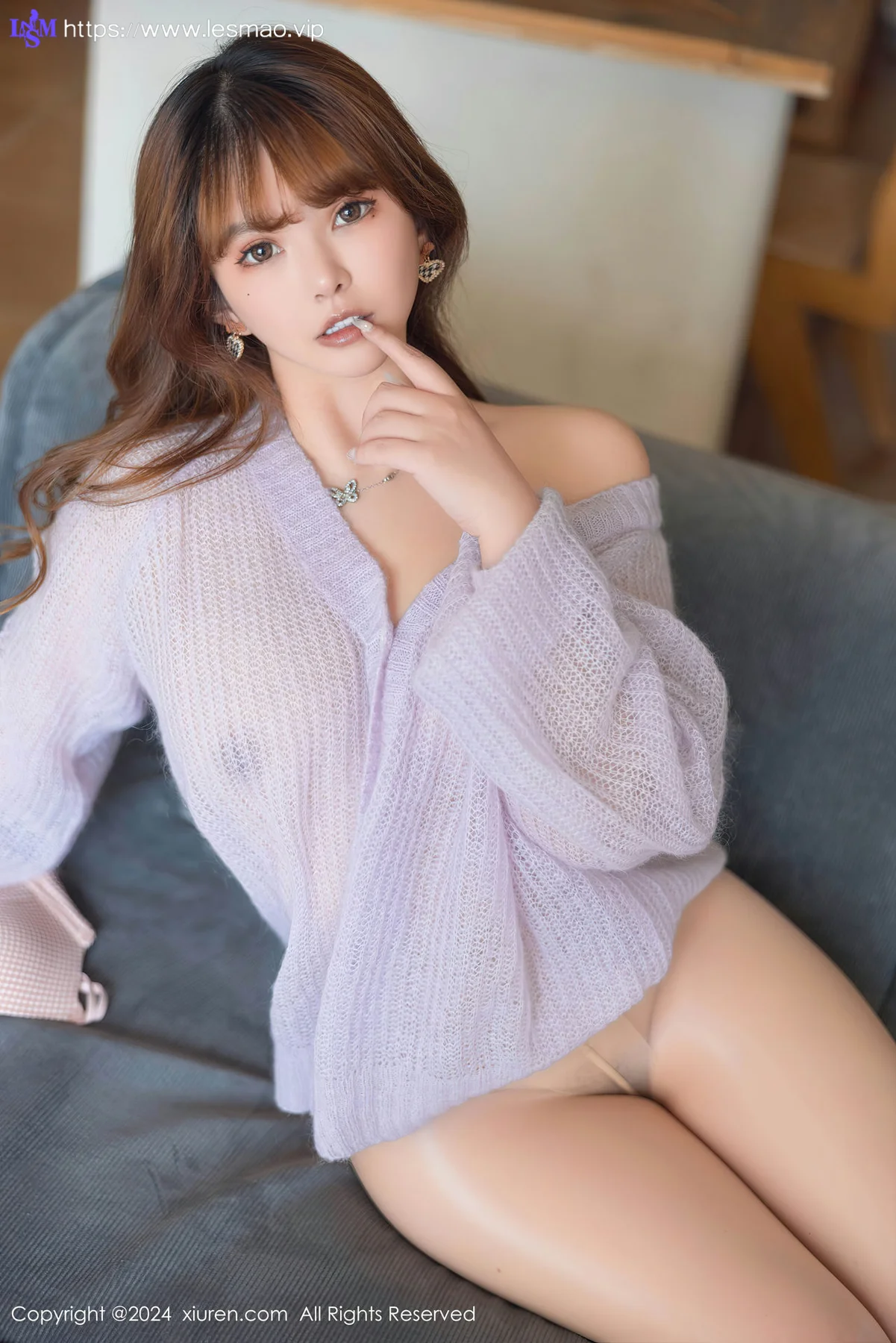 XiuRen 秀人 No.8228  张思允Nice 轻透上衣性感写真2 - 48