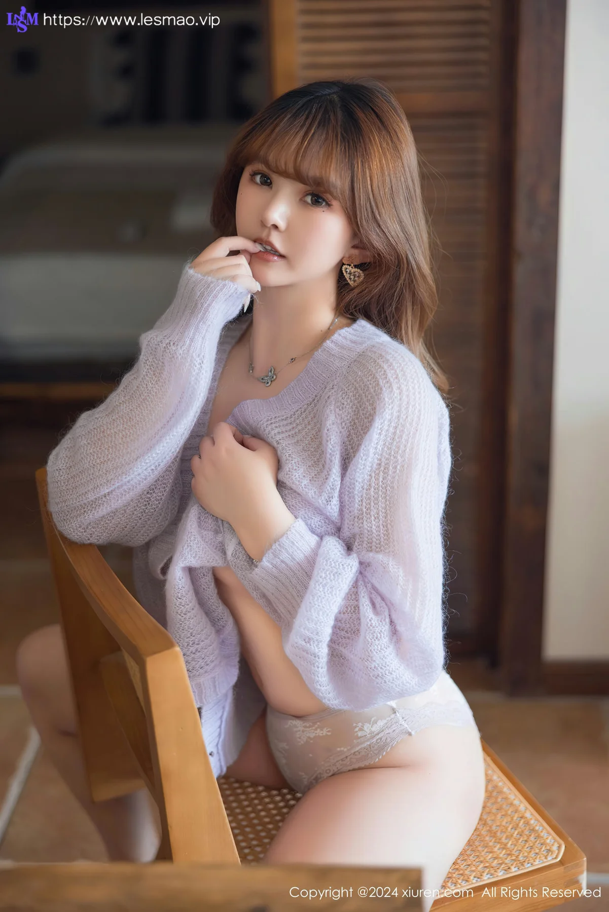 XiuRen 秀人 No.8228  张思允Nice 轻透上衣性感写真2 - 61