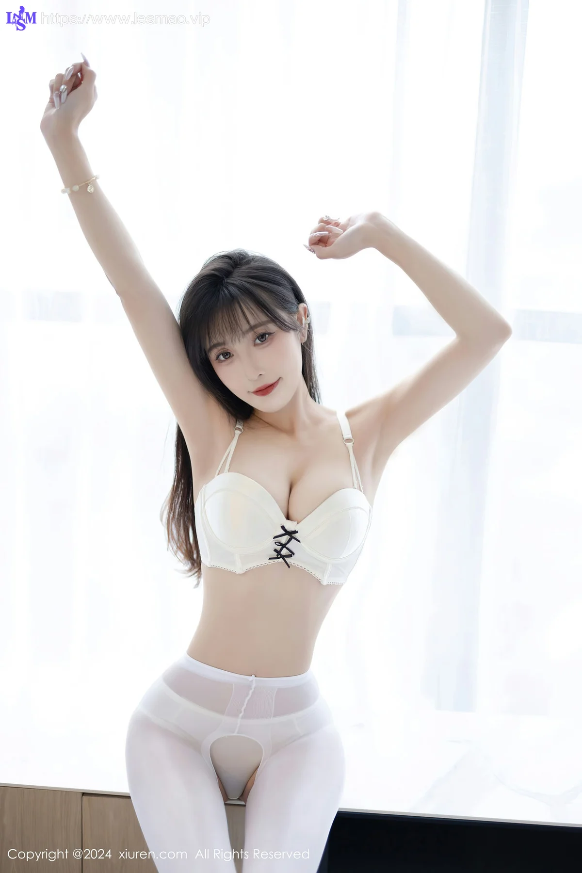 XiuRen 秀人 No.8231  林星阑 绿色图案旗袍性感写真1 - 55