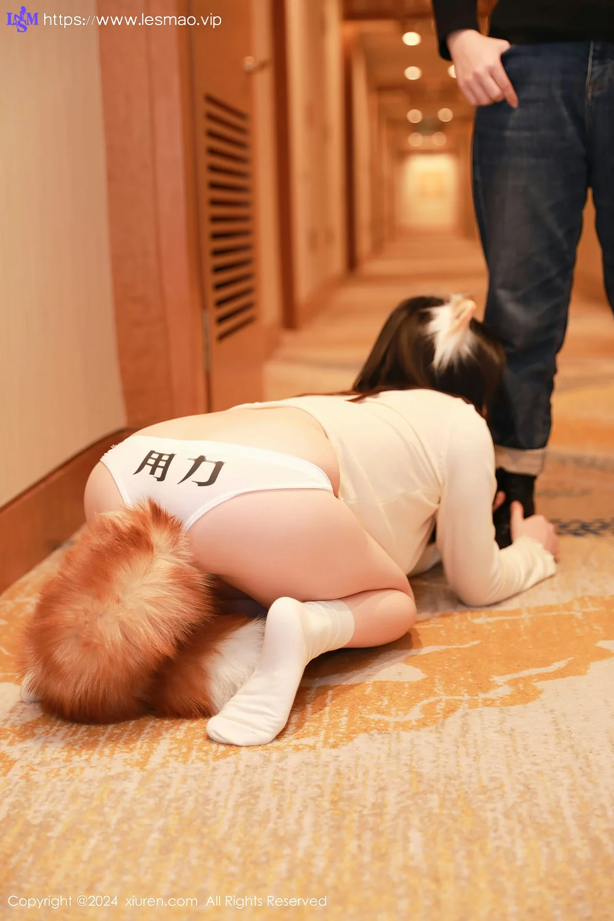 XiuRen 秀人 No.8243  豆瓣酱 淡黄色服饰澳门旅拍1 - 84